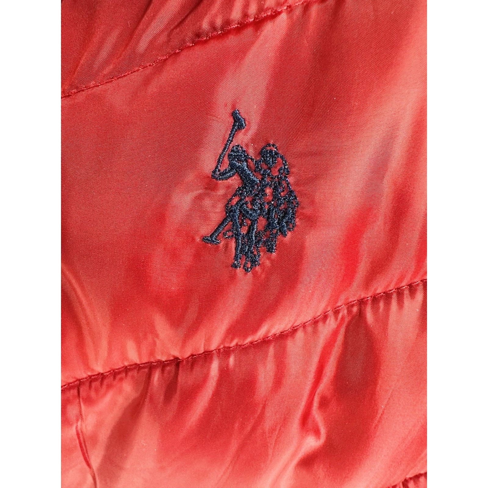 Polo Ralph Lauren U.S. Polo Assn. Women's Puffer Jacket Lightweight Coat Size L / US 10 / IT 46 - 4 Thumbnail