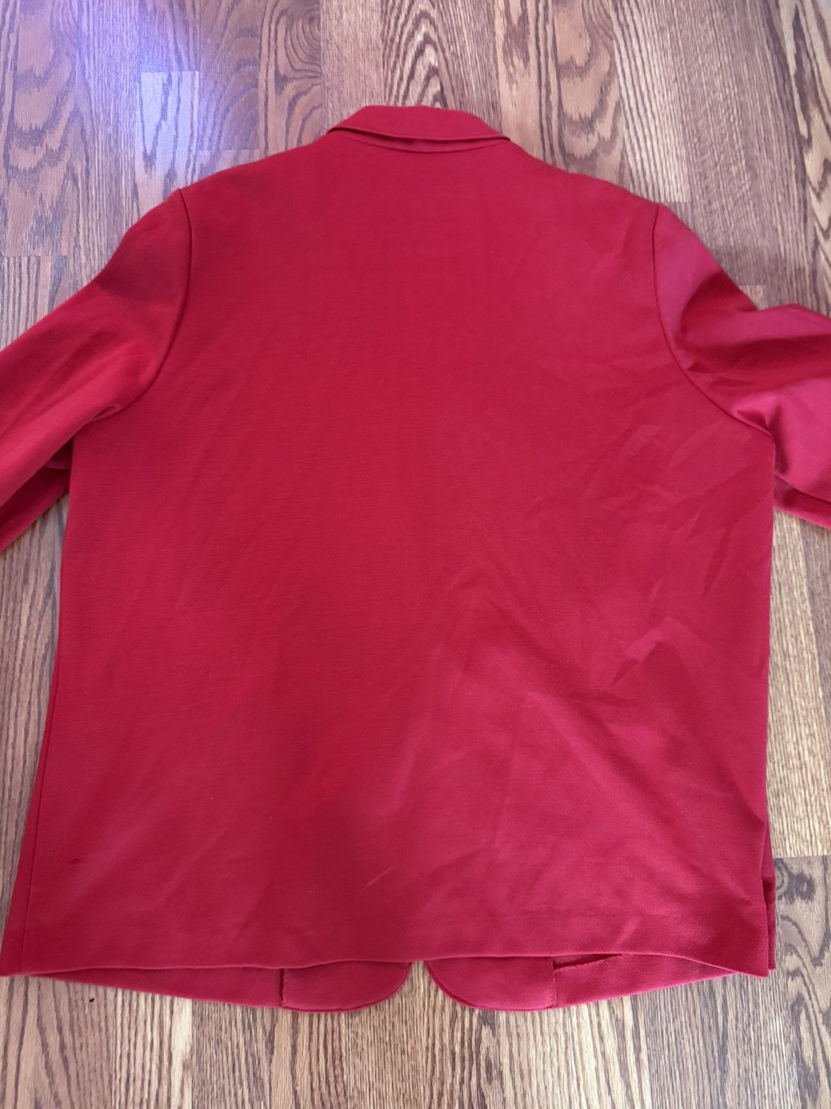 Other Vintage Alfred Dunner Red Blazer Jacket Size L / US 10 / IT 46 - 3 Thumbnail
