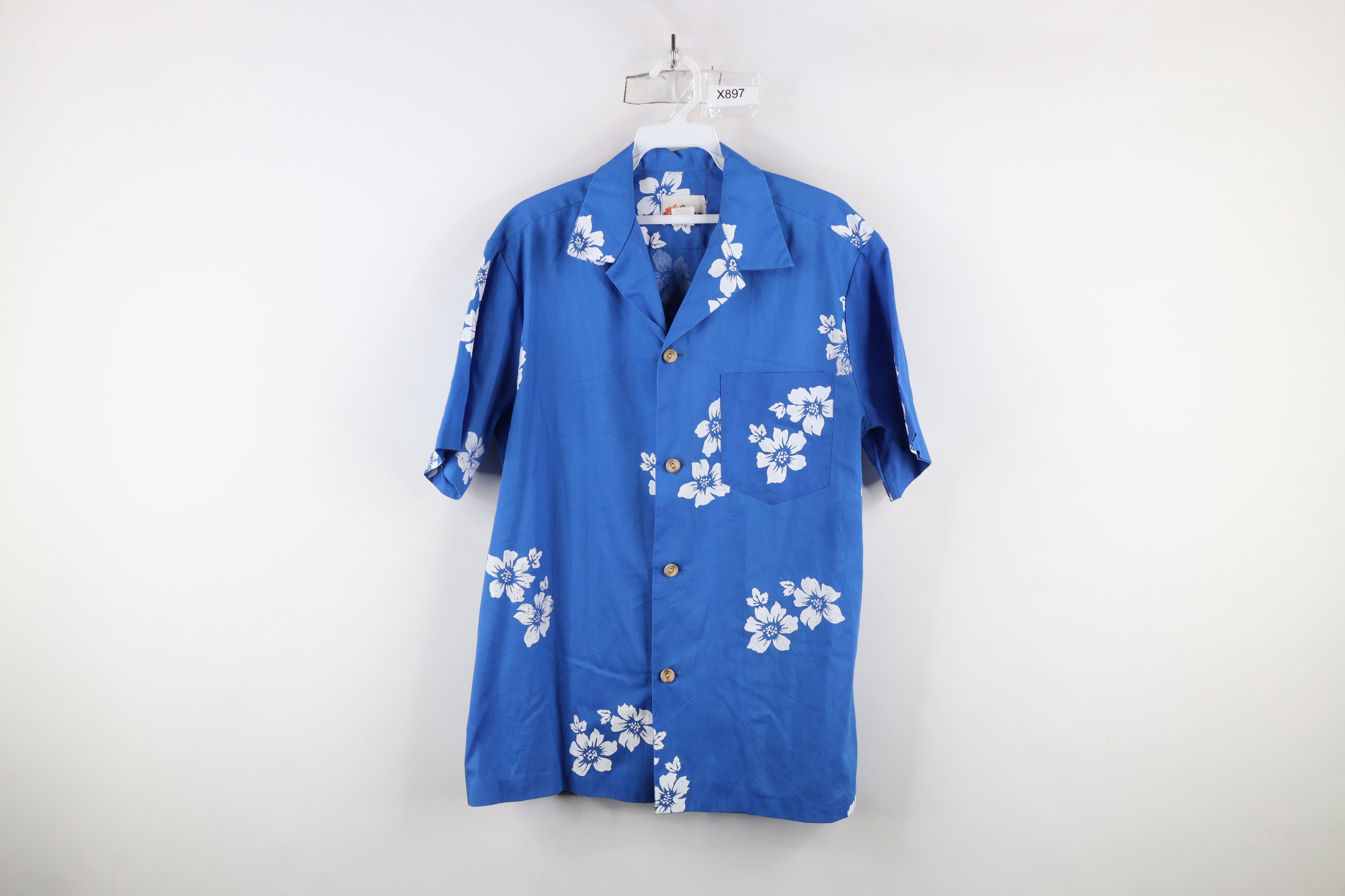 Vintage Vintage 60s 70s Streetwear Hawaiian Luau Button Shirt USA Size US M / EU 48-50 / 2 - 1 Thumbnail