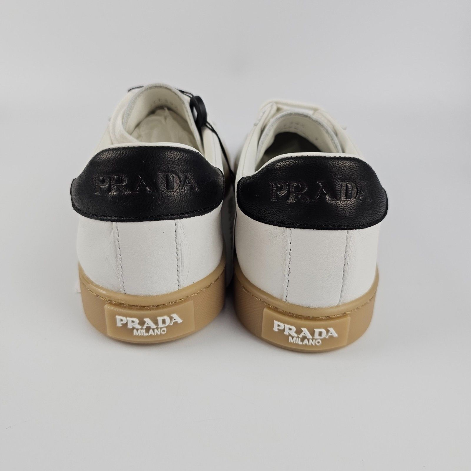 Prada PRADA Lane White Sneakers New & Authentic (Men's size:9;) Size US 9 / EU 42 - 5 Thumbnail