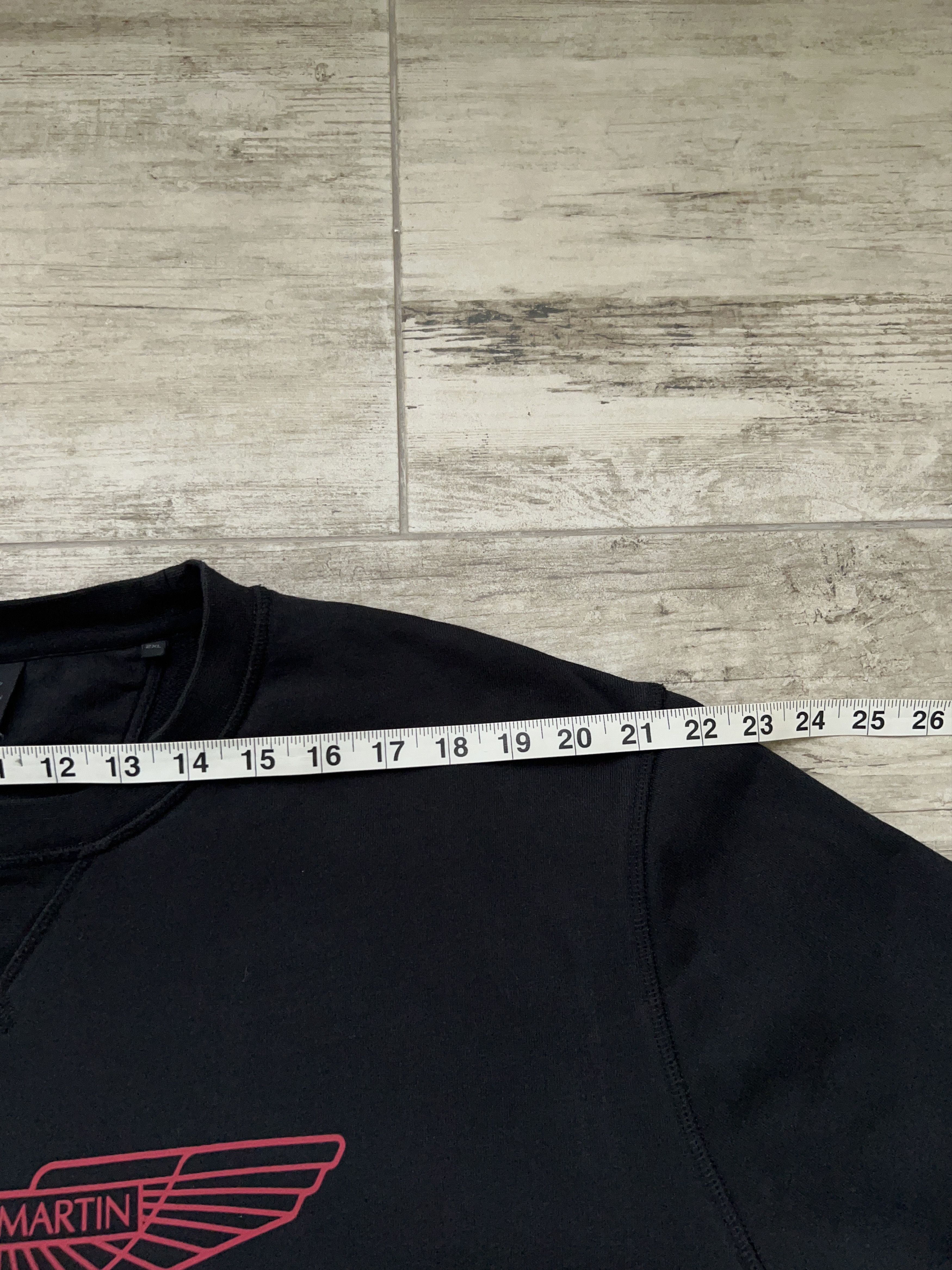 Hackett Mens Hackett London Aston Martin Black Sweatshirt Pullover Size US XXL / EU 58 / 5 - 8 Thumbnail