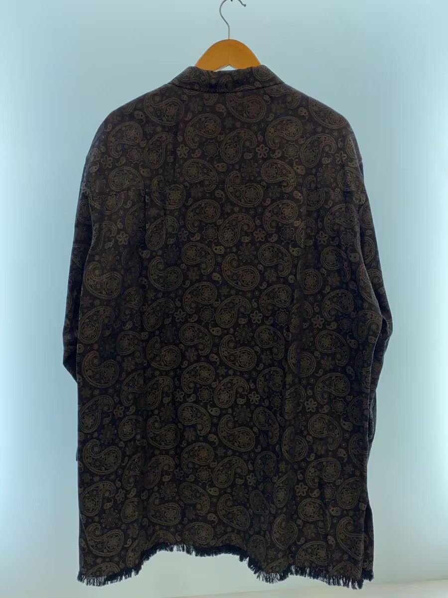 Yohji Yamamoto yohji yamamoto POUR HOMME Cotton/Black/Paisley Shirt Size US M / EU 48-50 / 2 - 2 Thumbnail