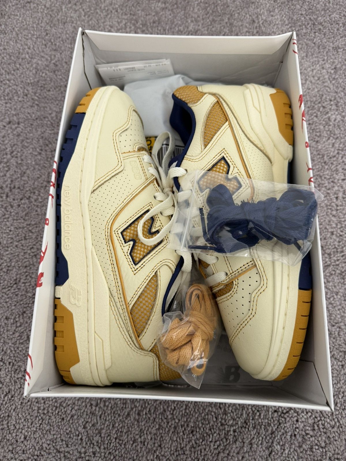 Aime Leon Dore × New Balance New Balance 550 Aime Leon Dore Mesaryk Size 8.5 NEW/UNWORN Size US 8.5 / EU 41-42 - 2 Thumbnail