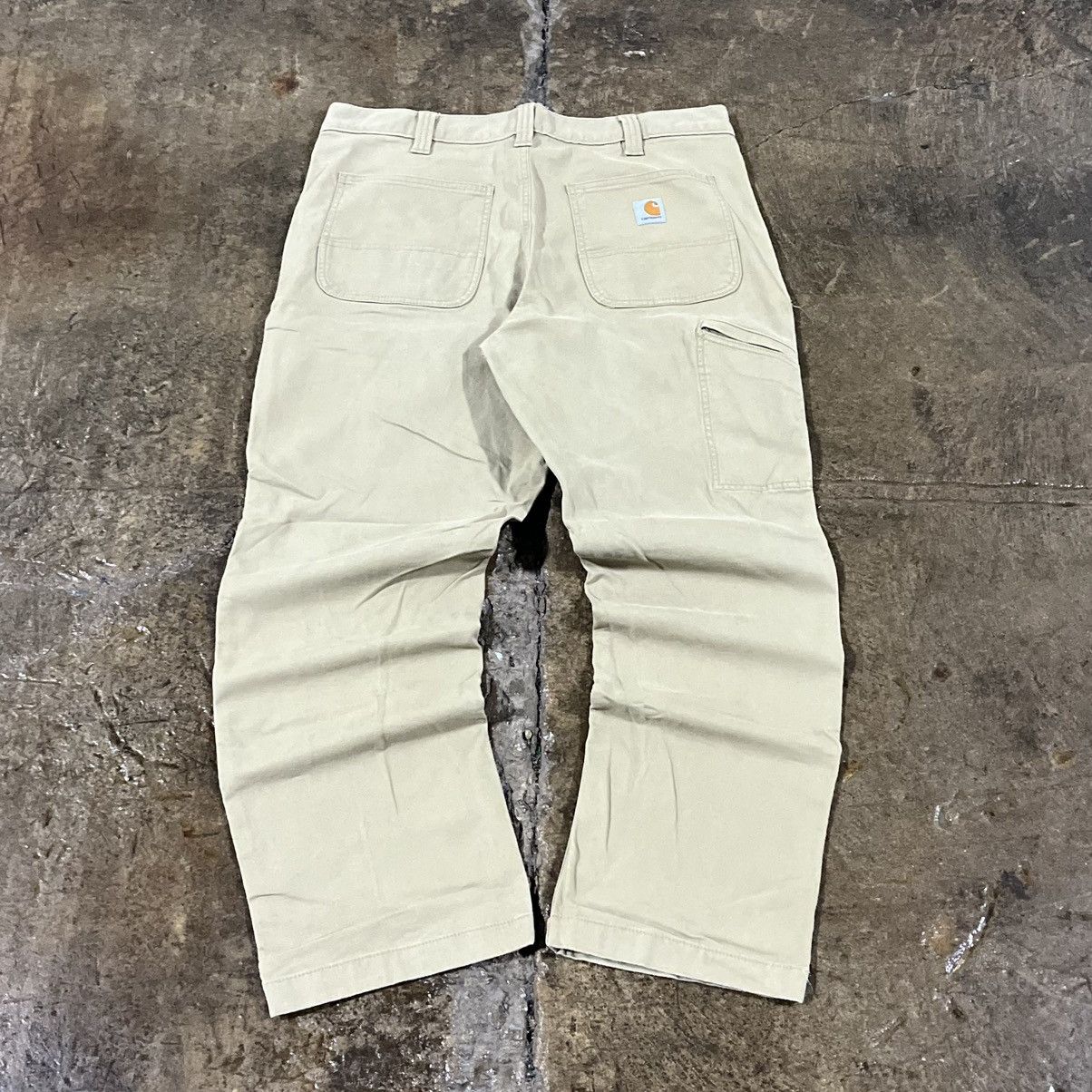 Carhartt × Vintage Crazy Y2K Carhartt Carpenter Pants Faded Workwear Skater Size US 36 / EU 52 - 1 Thumbnail