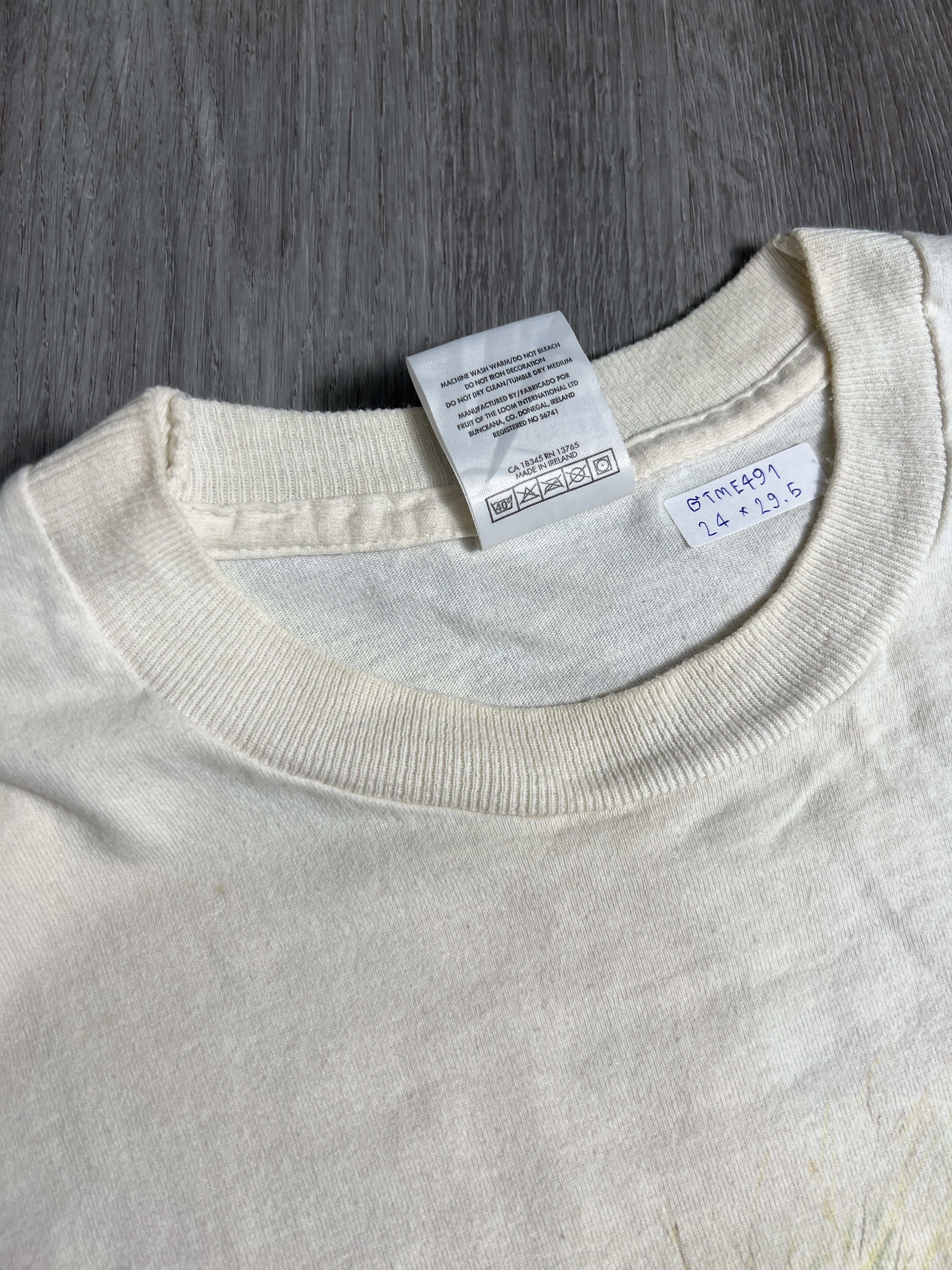 Vintage Vintage 90s Dog & Rabbit Art Tee (XL) GTME491 Size US XL / EU 56 / 4 - 9 Thumbnail