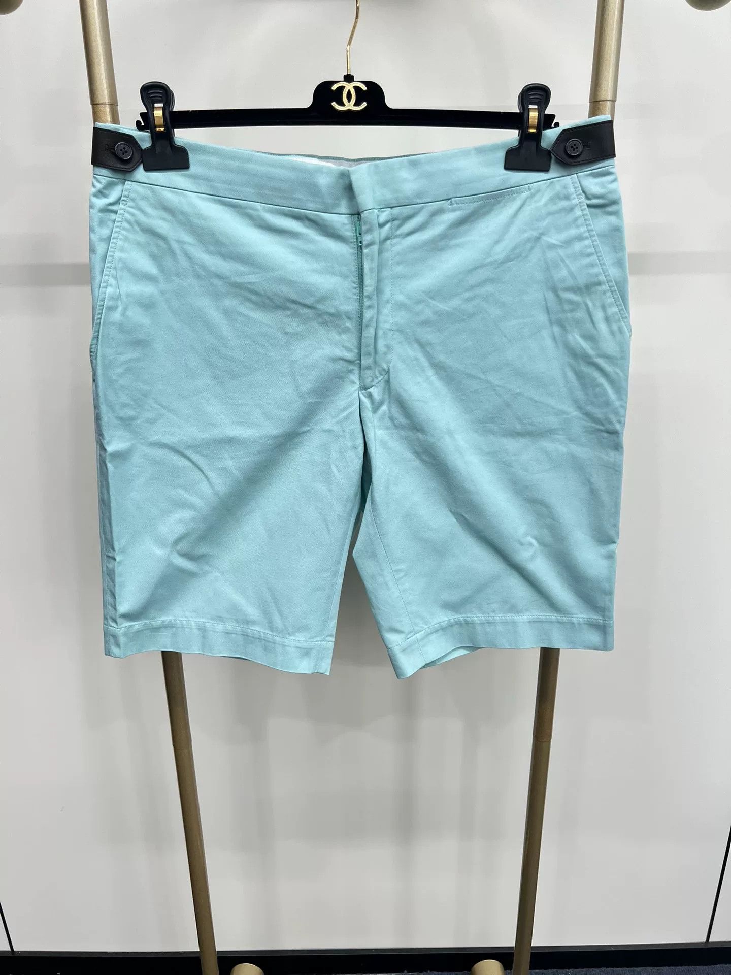 Hermes Hermes Blue Paneled Casual Shorts 44 Size US 44 / EU 60 - 1 Thumbnail