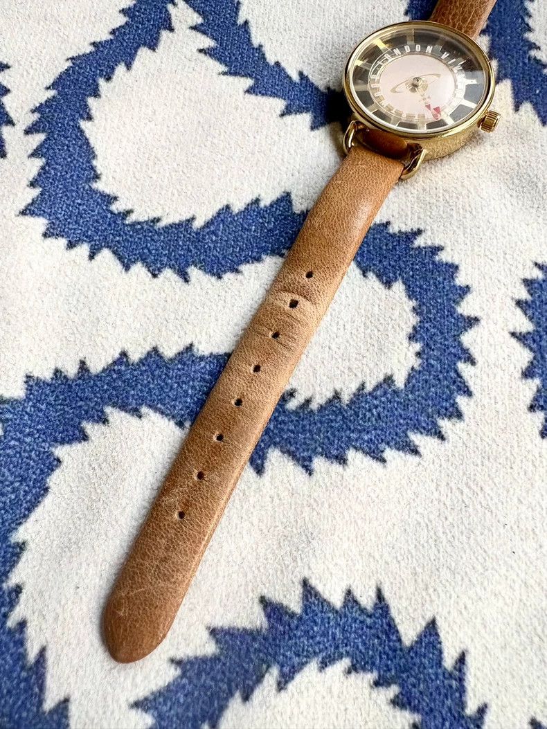 Vivienne Westwood Vivienne Westwood Vintage Beige Skeletal Saturn Watch Size ONE SIZE - 4 Thumbnail