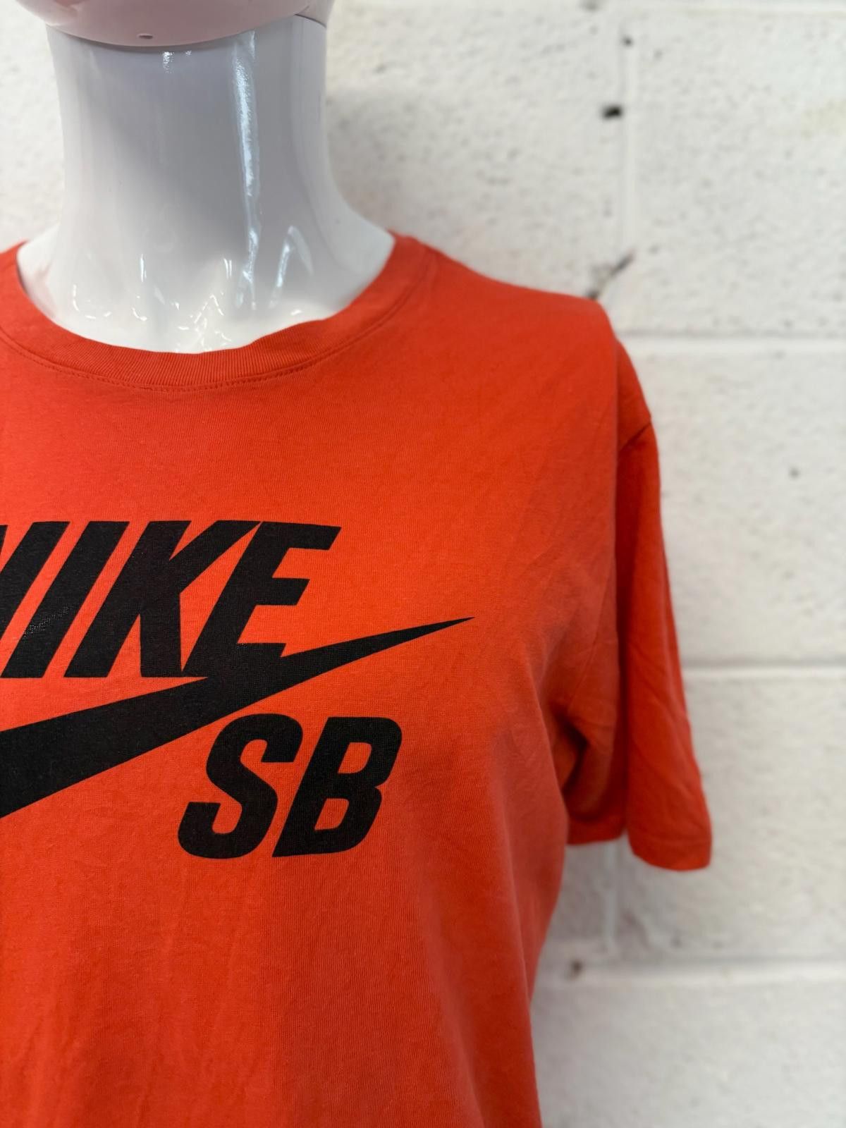 Nike Nike Orange Black SB Graphic Tee Mens Size M Size US M / EU 48-50 / 2 - 4 Thumbnail