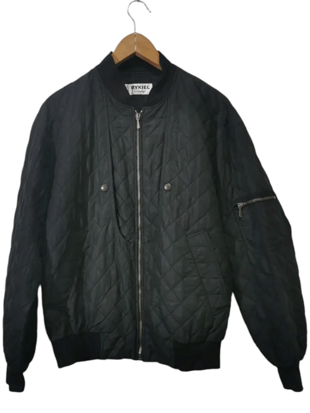 Designer × Sonia Rykiel × Vintage Vintage Rykiel Homme Bomber Jacket Made in Belgium Size US M / EU 48-50 / 2 - 1 Thumbnail