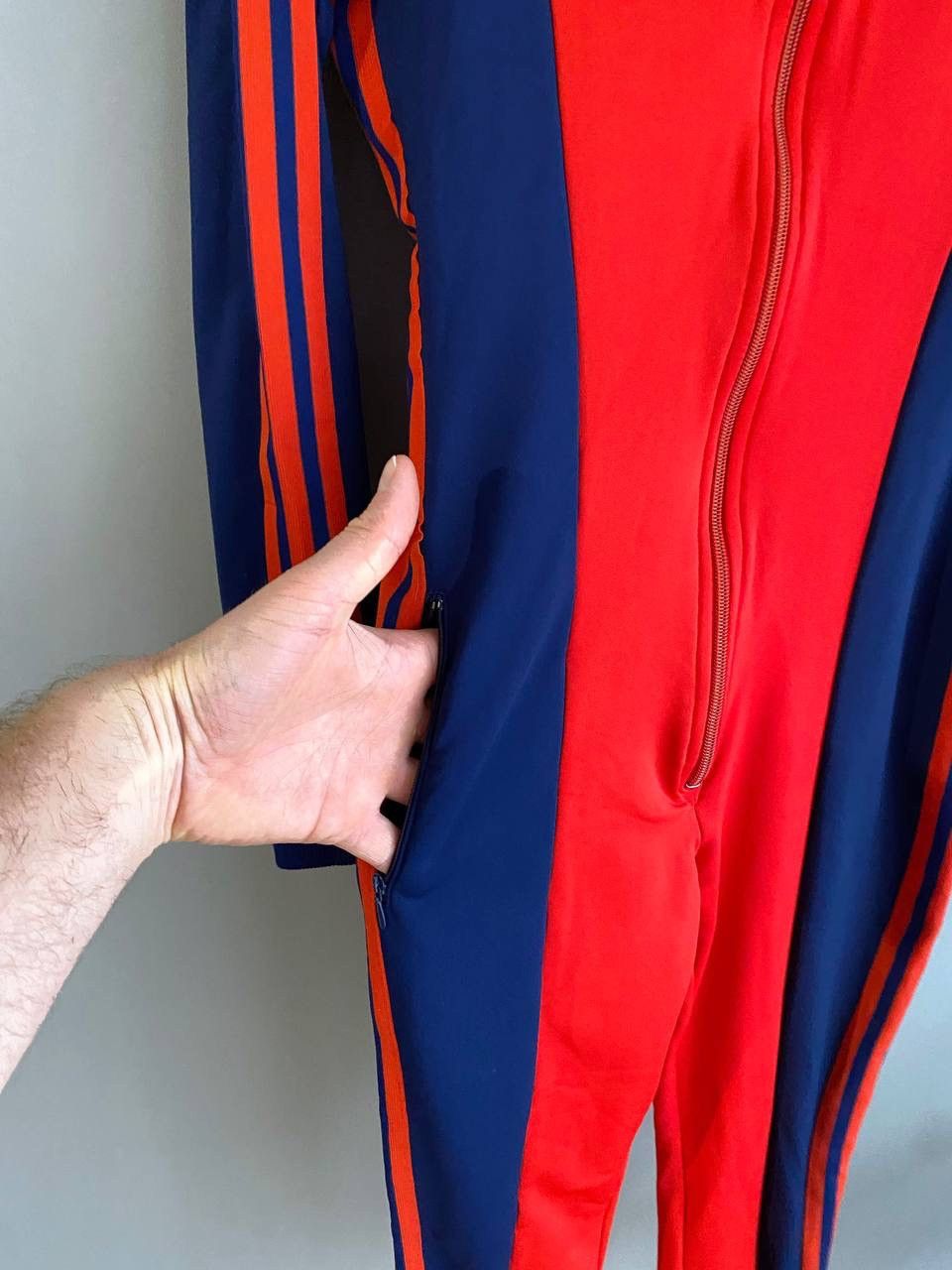 Adidas Vintage Adidas 70s Rare Jumpsuit Overalls West Germany Sz 46 Size 32" / US 10 / IT 46 - 10 Thumbnail