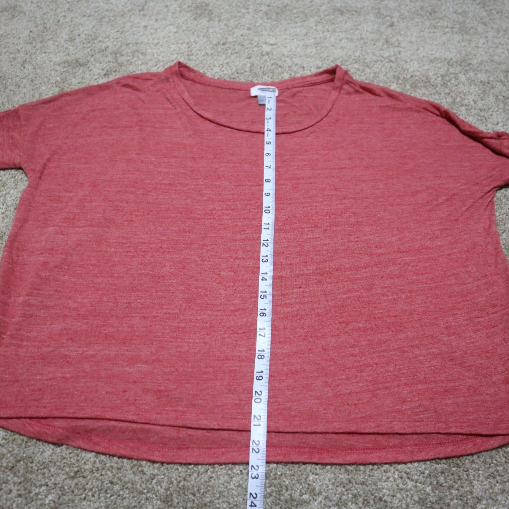 Old Navy Old Navy T-Shirt Shirt Women’s Size S Red Oversized Cotton Tee Size S / US 4 / IT 40 - 5 Thumbnail