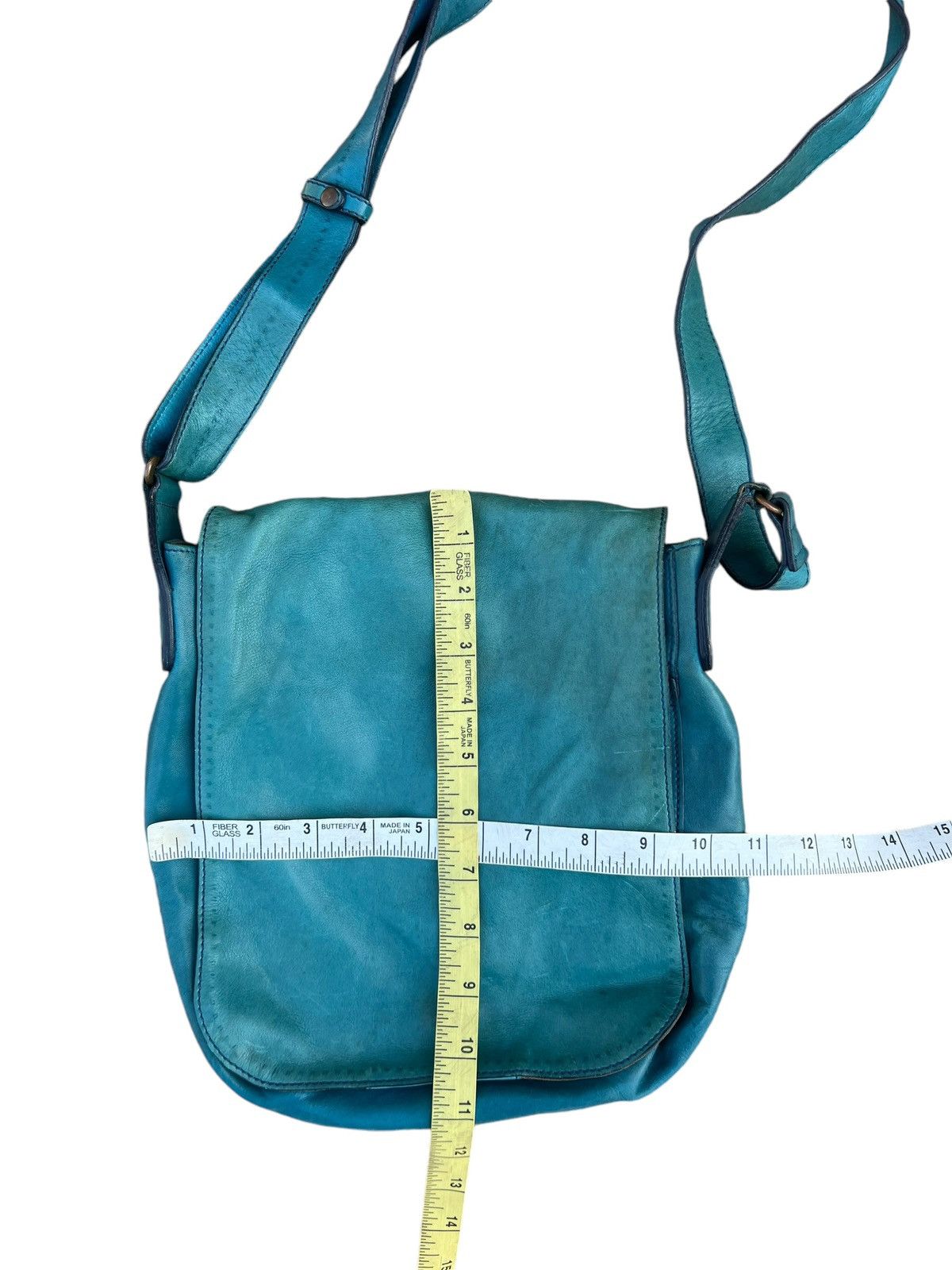 Leather Vintage Dakota Japan Black Label Faded Patina Leather Bag Size ONE SIZE - 25 Thumbnail