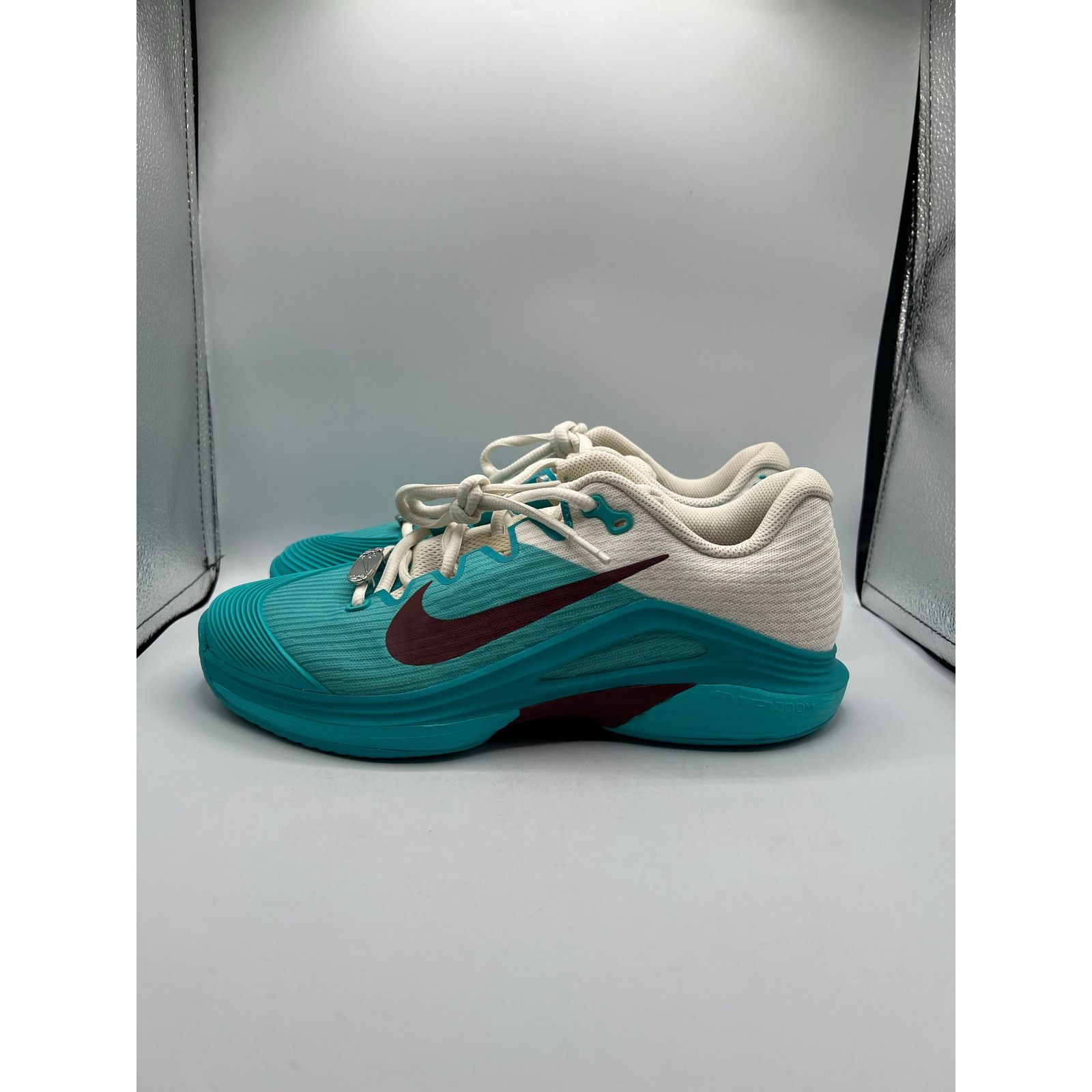 Nike Wmns NikeCourt Air Zoom Vapor 12 Premium HC “Dusty Cactus” Size US 7.5 / IT 37.5 - 1 Thumbnail