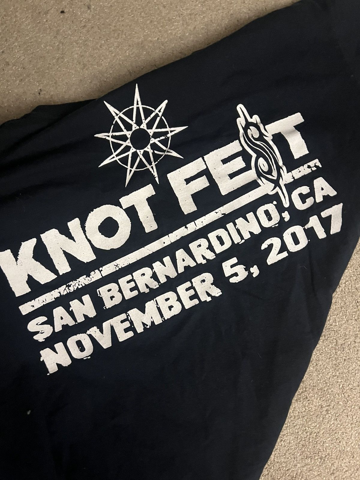Vintage Sick vintage slip knot fest 2017 baggy graphic tee Size US XXL / EU 58 / 5 - 3 Thumbnail