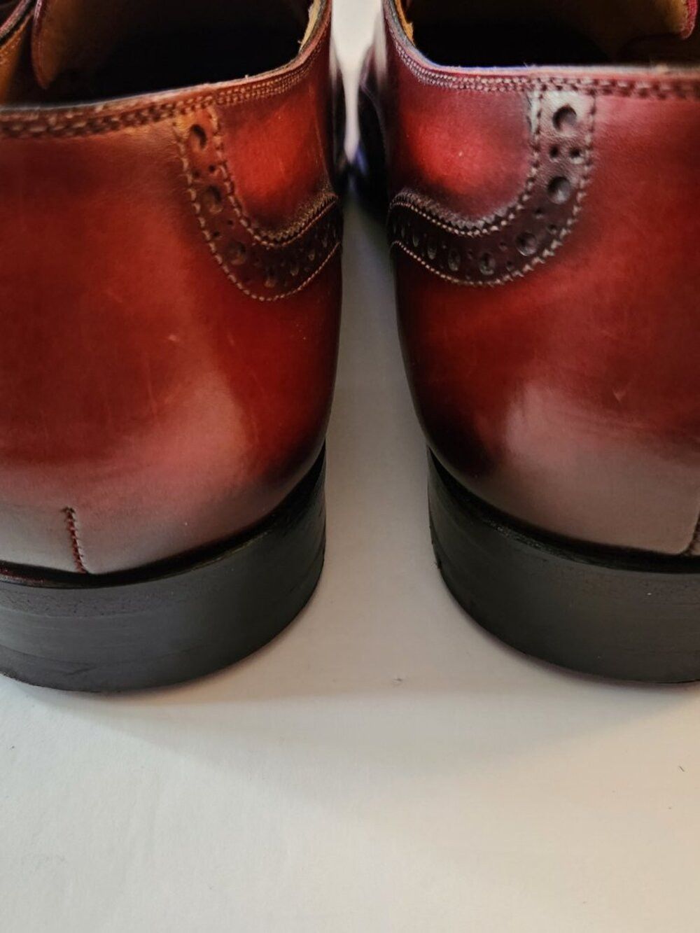 Other blue Sole men's leather dress shoes size:9.5 made in Spain Size US 9.5 / EU 42-43 - 6 Thumbnail