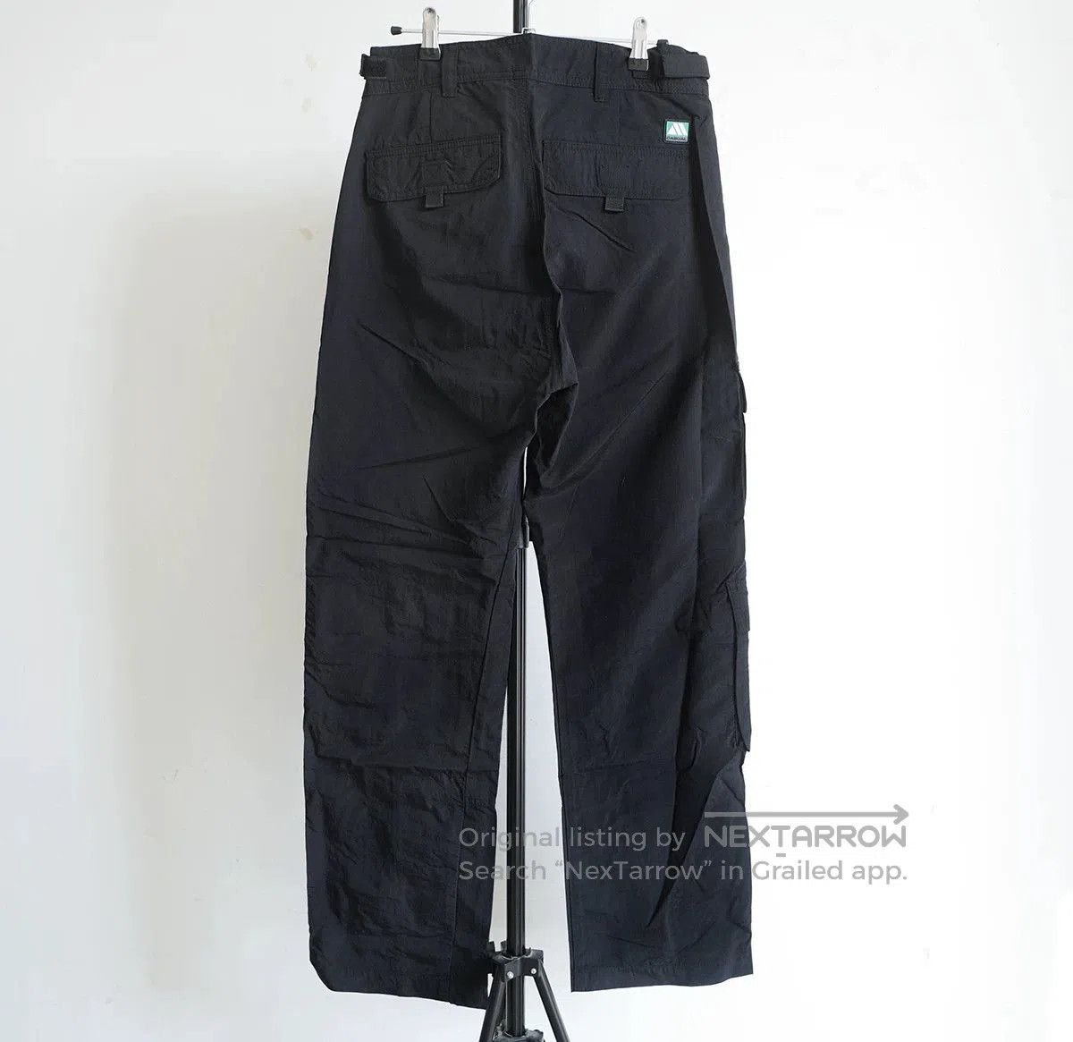 Martine Rose martine rose black cargo trousers for autumn. Size US 38 / EU 54 - 3 Thumbnail