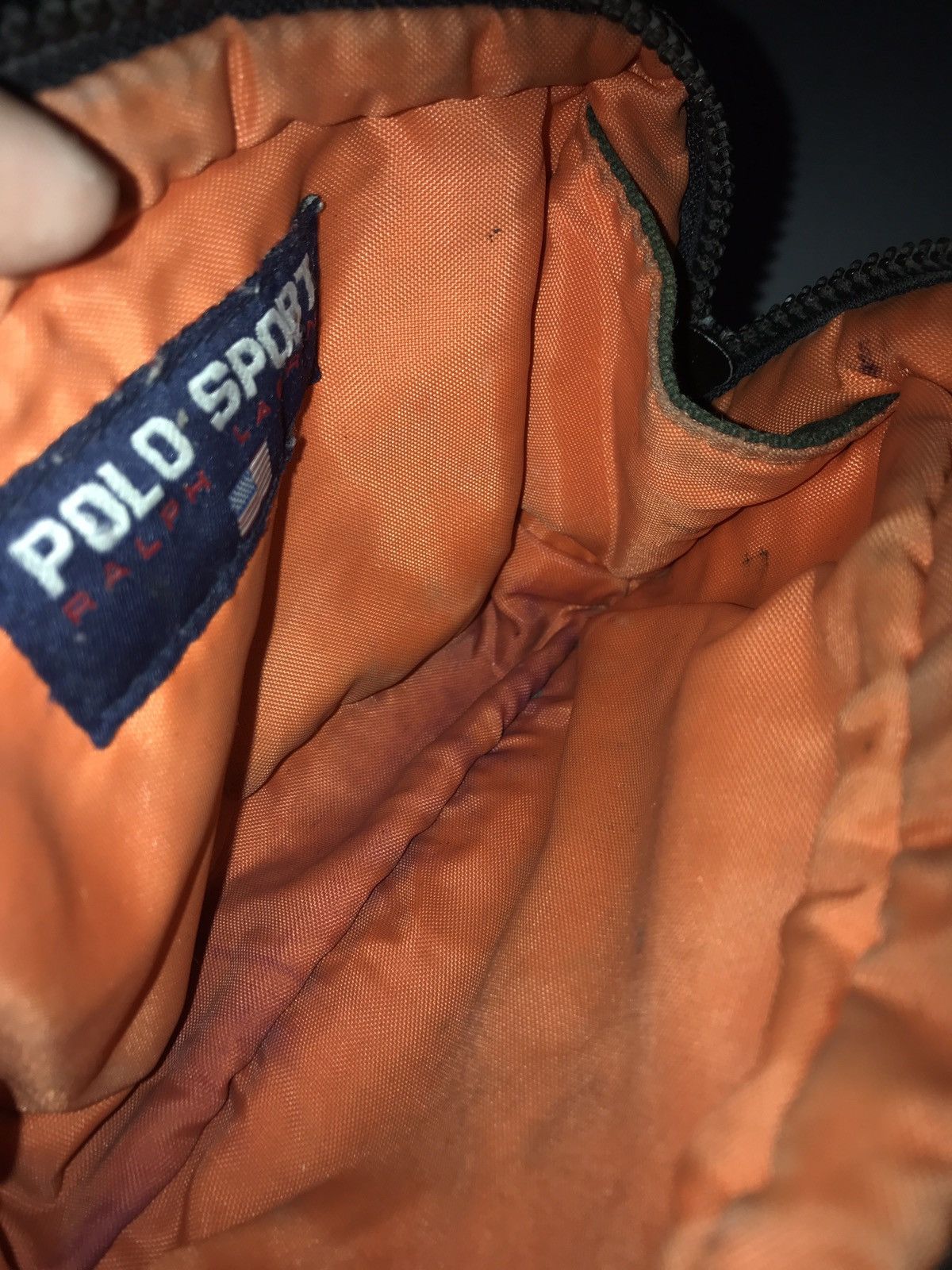 Polo Ralph Lauren × Vintage Vintage 90s Polo Sport Ralph Lauren U.S.A retro Mini bag usa Size ONE SIZE - 6 Thumbnail