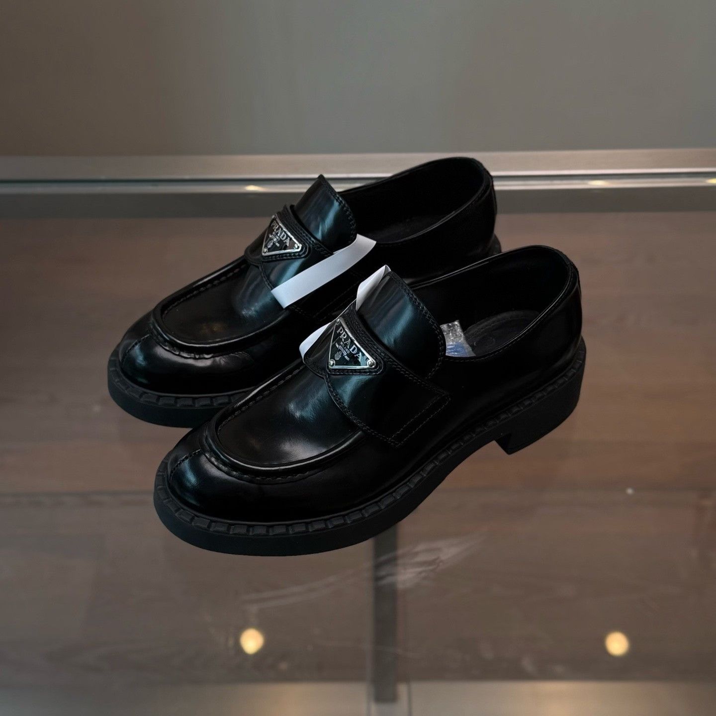Prada Prada Black Lowtop Sneakers it_36 Women Size US 6 / IT 36 - 1 Thumbnail