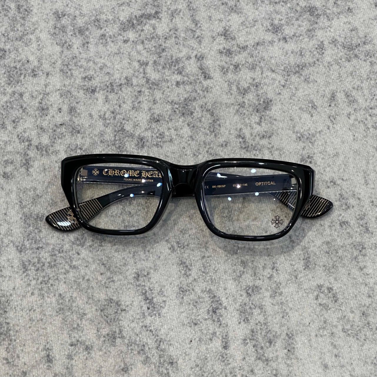Chrome Hearts CHROME HEARTS OPTITCAL Black/18KGP Size ONE SIZE - 2 Thumbnail