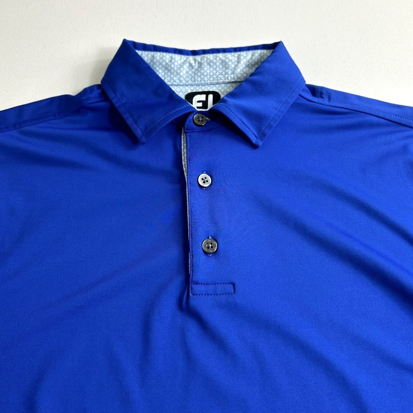 Footjoy FootJoy Polo Shirt Lago Mar Country Club Short Sleeve Logo Golf Size M Blue Mens Regular Shirt Size US M / EU 48-50 / 2 - 4 Thumbnail