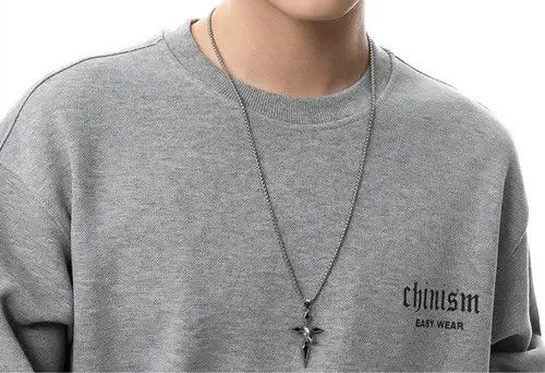 Other Cross pendant men's necklace men's fashion brand Size ONE SIZE - 7 Thumbnail