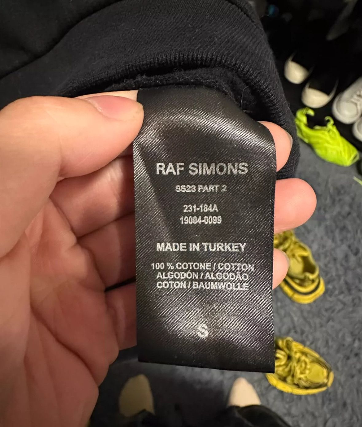 Raf Simons RafSimons 23ss Artist Co-Branded Sweatshirt Size US S / EU 44-46 / 1 - 5 Thumbnail