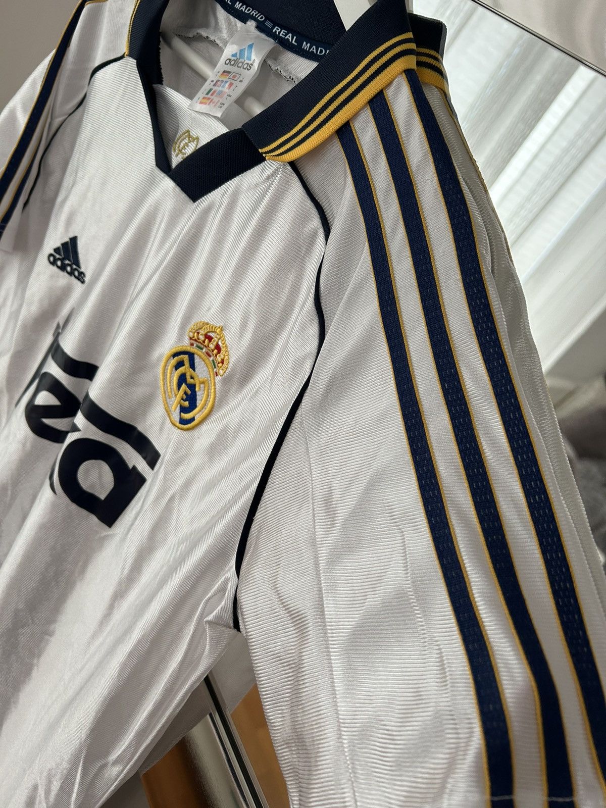 Adidas Adidas Real Madrid Vintage Home Jersey Teka 1998–2001–Size L Size US L / EU 52-54 / 3 - 10 Thumbnail