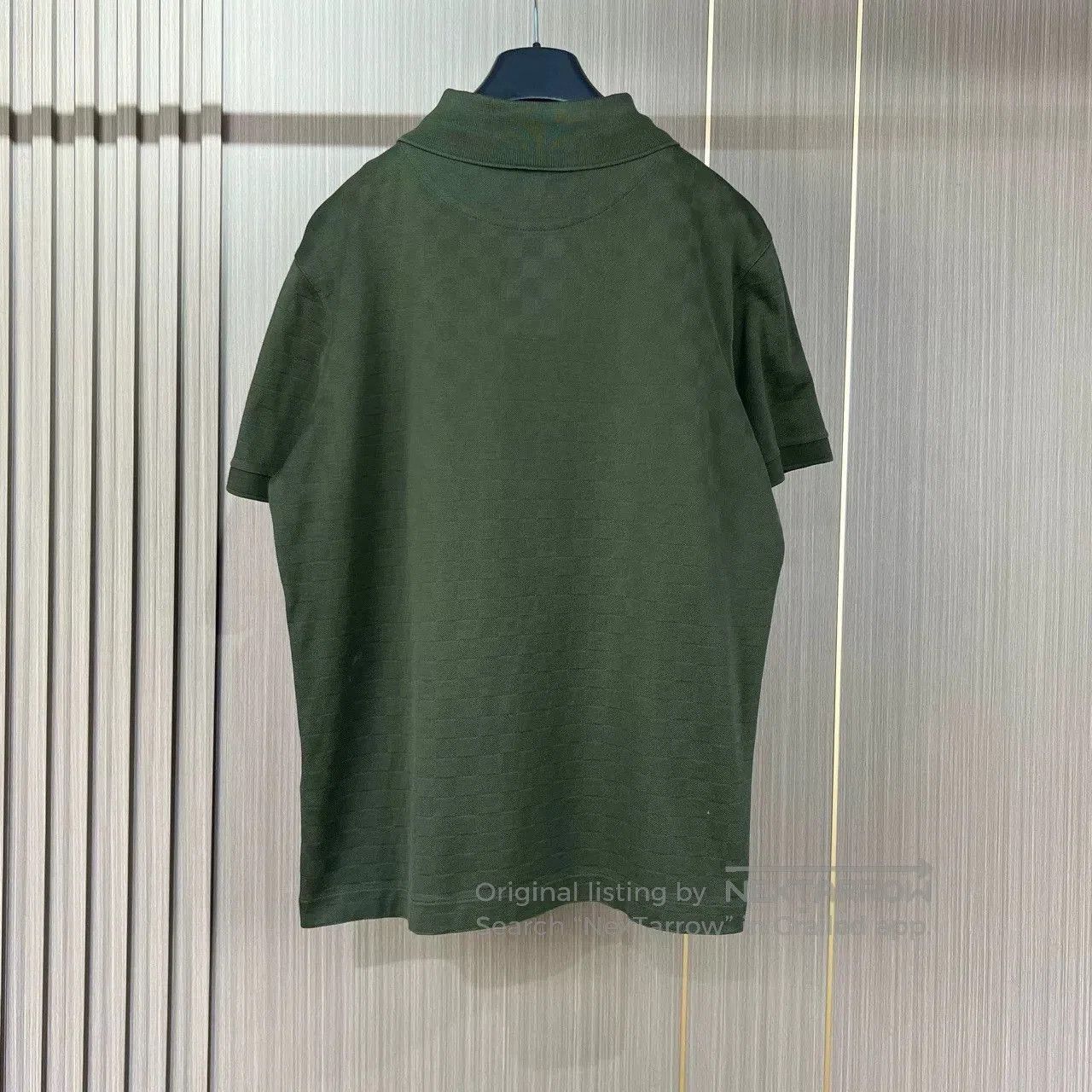 Louis Vuitton louis vuitton embroidered logo checkered polo shirt. Size US M / EU 48-50 / 2 - 2 Thumbnail