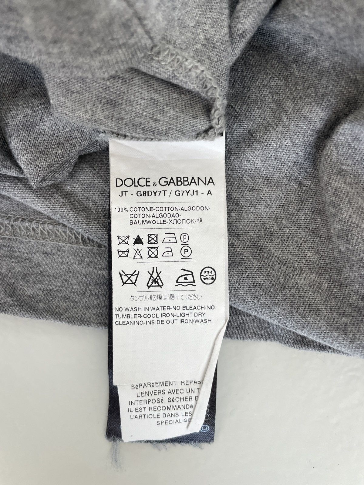 Dolce & Gabbana Dolce & Gabanna t-shirt “the great escape” Size US S / EU 44-46 / 1 - 6 Thumbnail