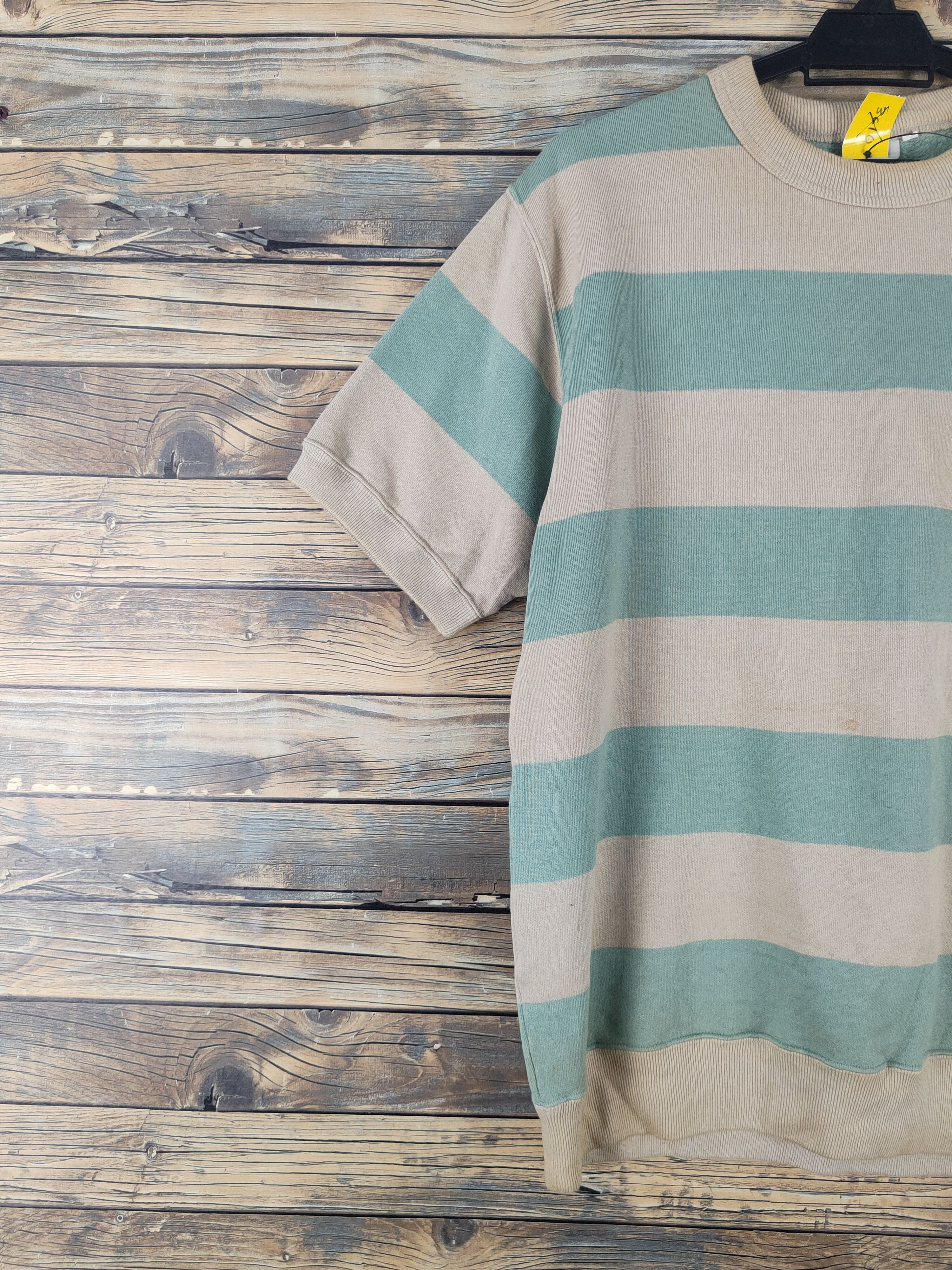 Beams Plus Beams Green Brown Knitwear Short Sleeve Sweatshirts #W1754 Size US M / EU 48-50 / 2 - 3 Thumbnail