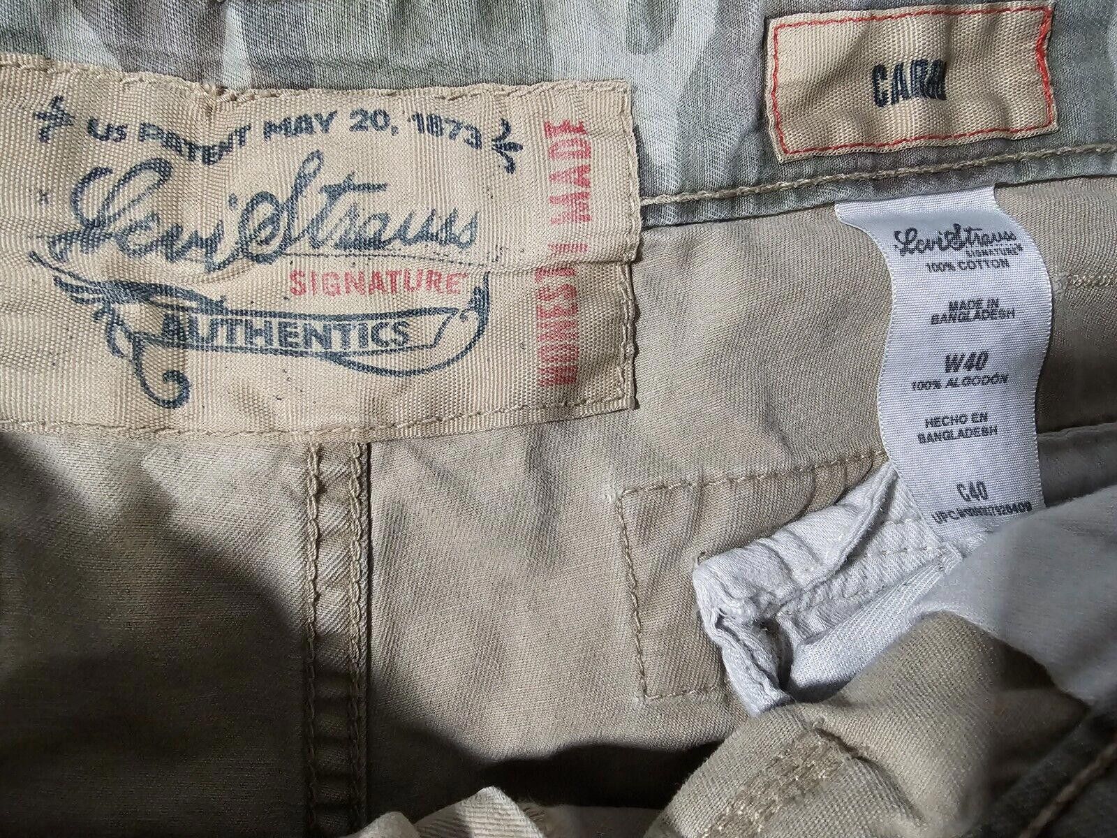 Levi strauss authentics signature cargo shorts hot sale