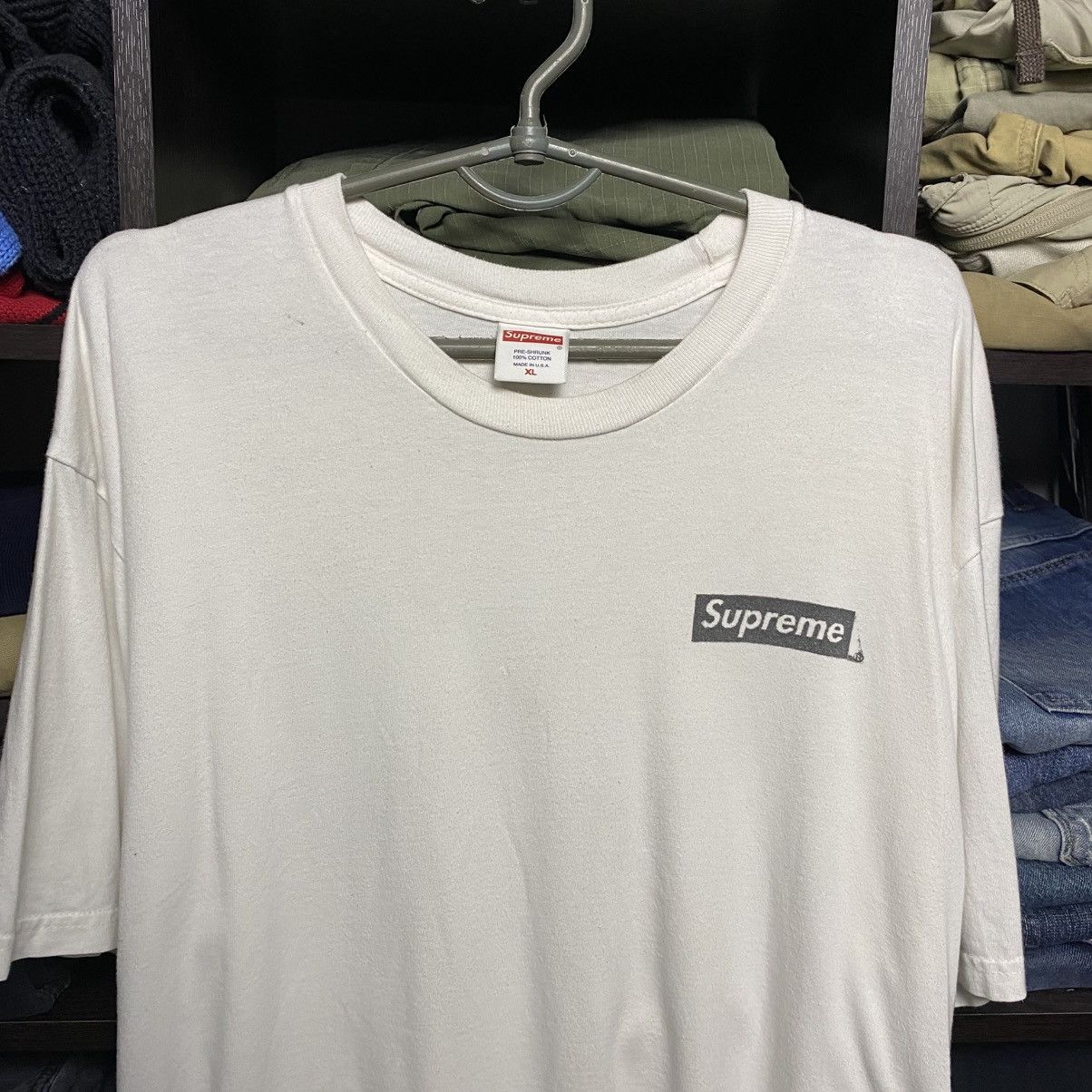 Supreme Luxury Supreme Big Graphic logo y2k opium rare tee size XL Size US XL / EU 56 / 4 - 3 Thumbnail