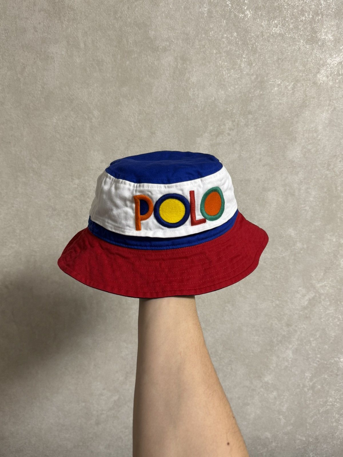 Polo Ralph Lauren Vintage reversible Polo Ralph Lauren Y2K hat cap panama Size ONE SIZE - 2 Thumbnail