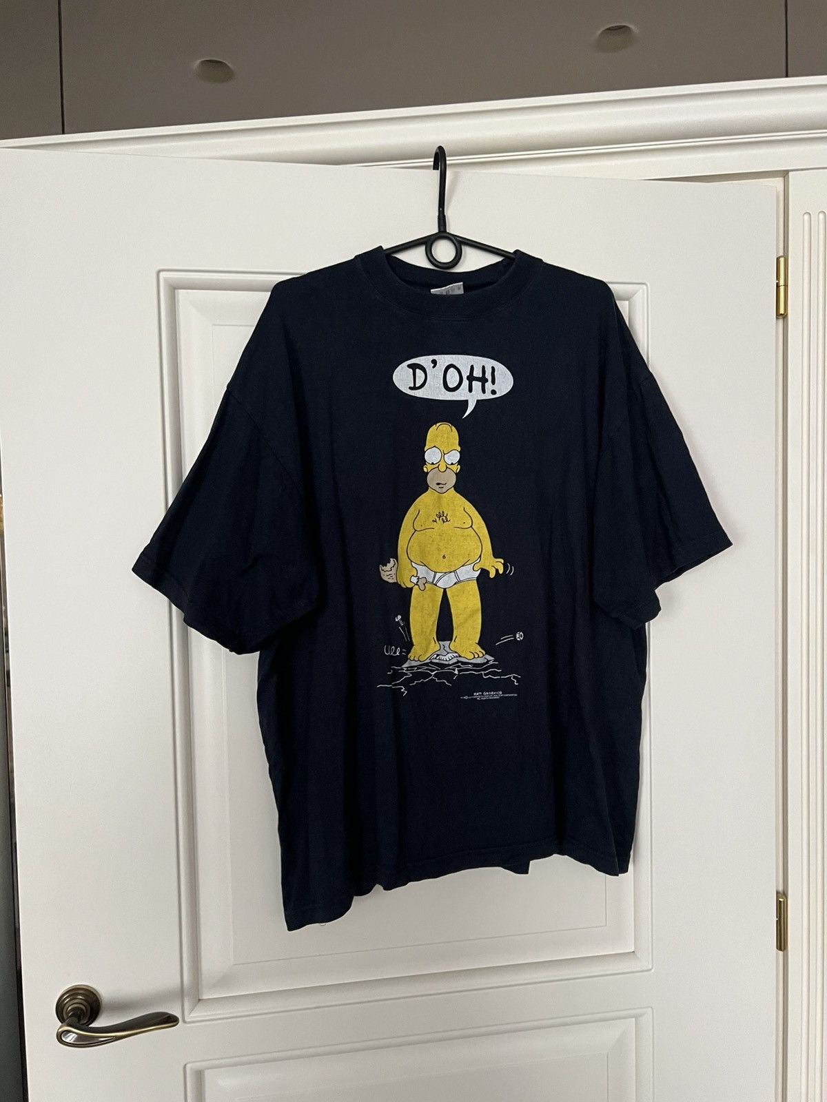 The Simpsons Vintage 1997 The Simpson T-Shirt Homer Movie Tee Size US XL / EU 56 / 4 - 3 Thumbnail