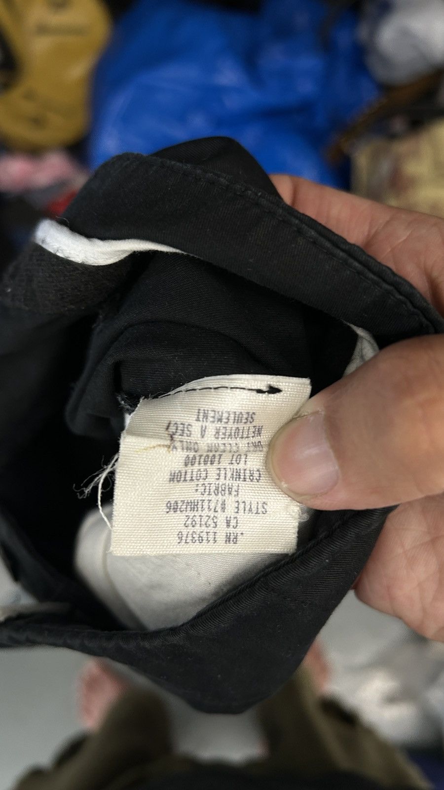 Designer Vintage black Helmut Lang cargo pants Size 28" / US 6 / IT 42 - 9 Thumbnail
