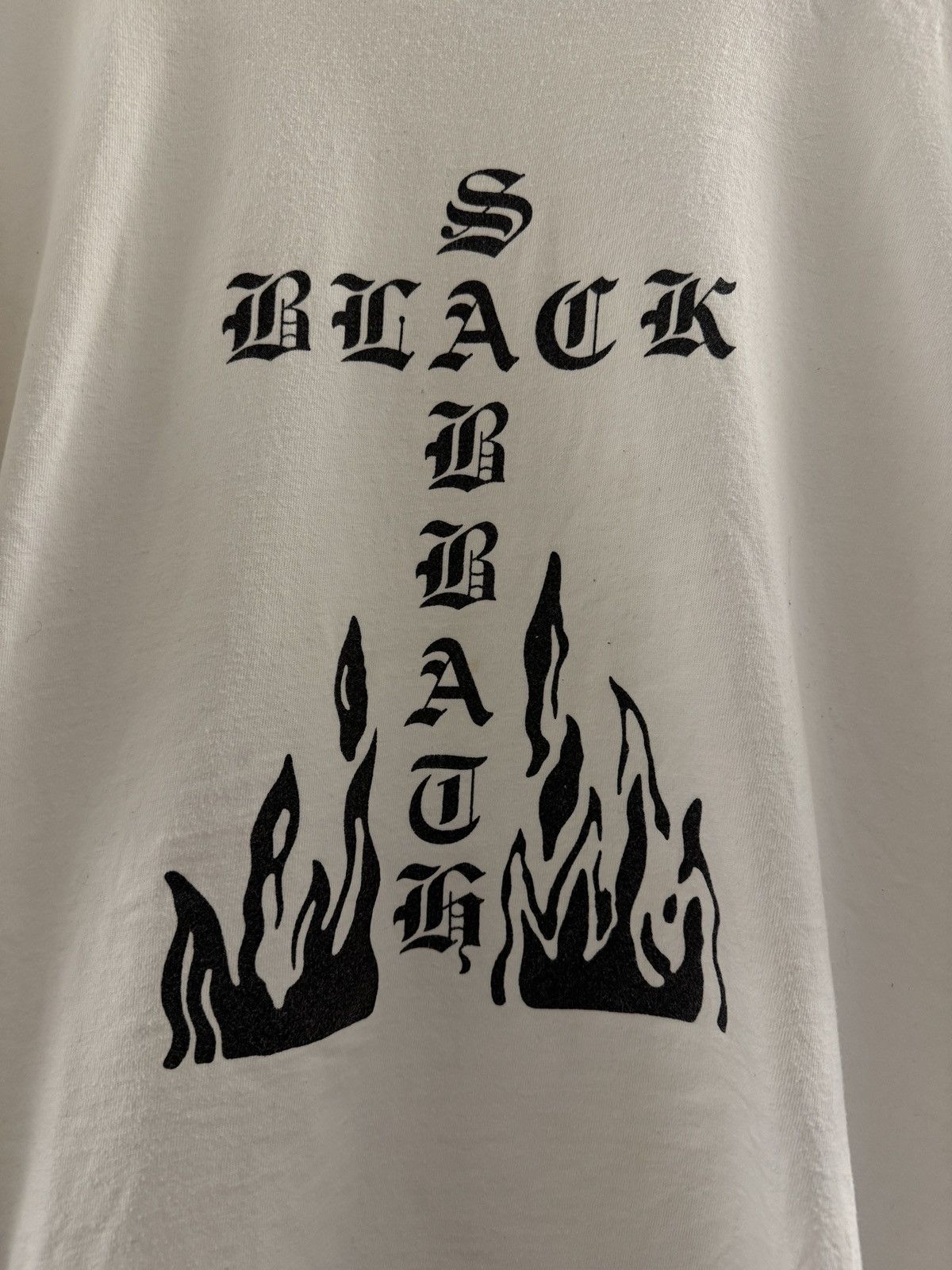 Supreme SS16 Supreme Black Sabbath Cross Tee Size US XL / EU 56 / 4 - 4 Thumbnail