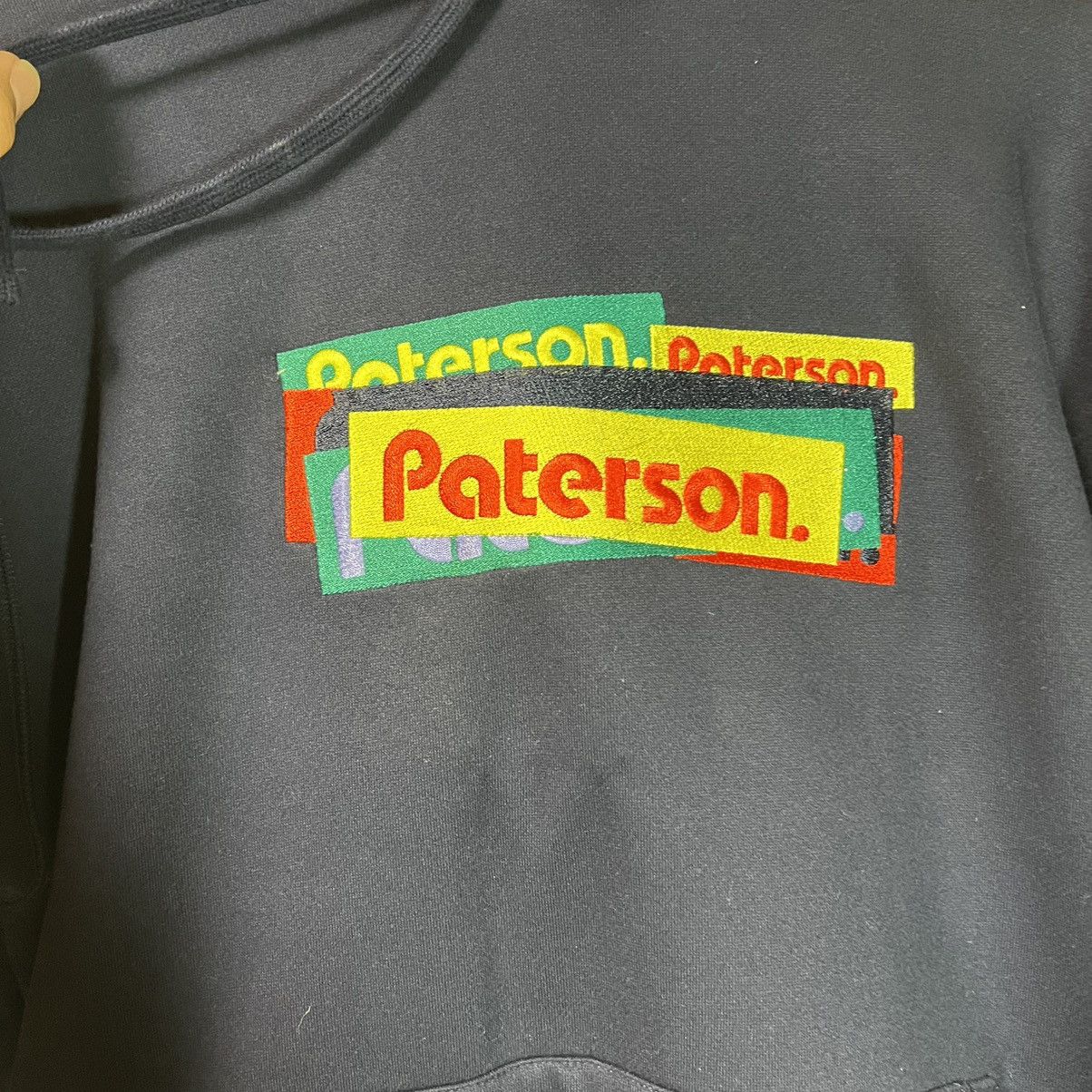 Designer × Paterson League Patterson League Made For Play Box Logo Hoodie Medium Blue Size US M / EU 48-50 / 2 - 2 Thumbnail