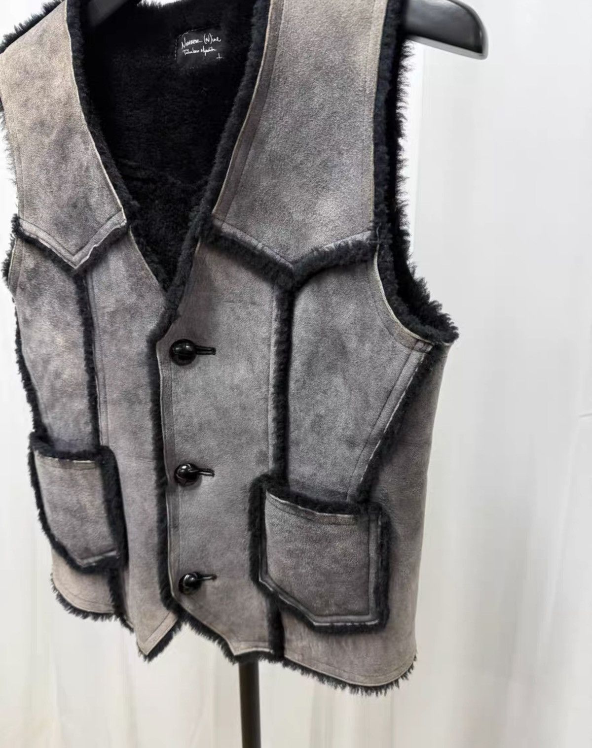 Number (N)ine Number (N)ine Fall/Winter 2009 Lamb Shearling Vest Size US S / EU 44-46 / 1 - 2 Thumbnail