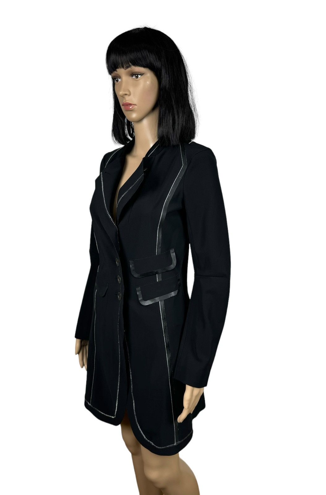 Marithe + Francois Girbaud Marithe Francois Girbaud Neoprene Coat Waterproof size 38 Size XS / US 0-2 / IT 36-38 - 5 Thumbnail