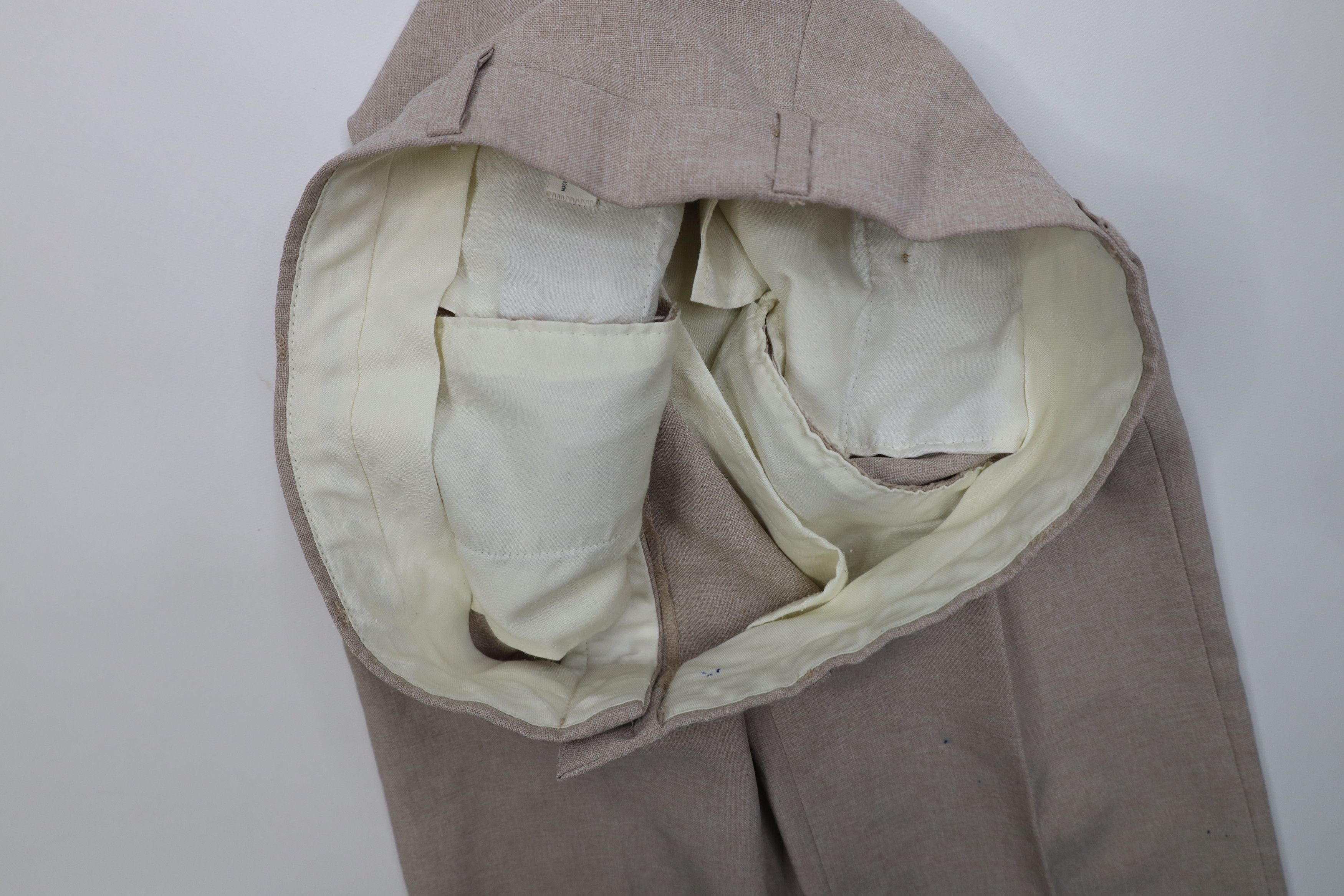 Vintage Vintage 70s Streetwear Knit Flared Wide Leg Chino Pants USA Size US 32 / EU 48 - 10 Thumbnail