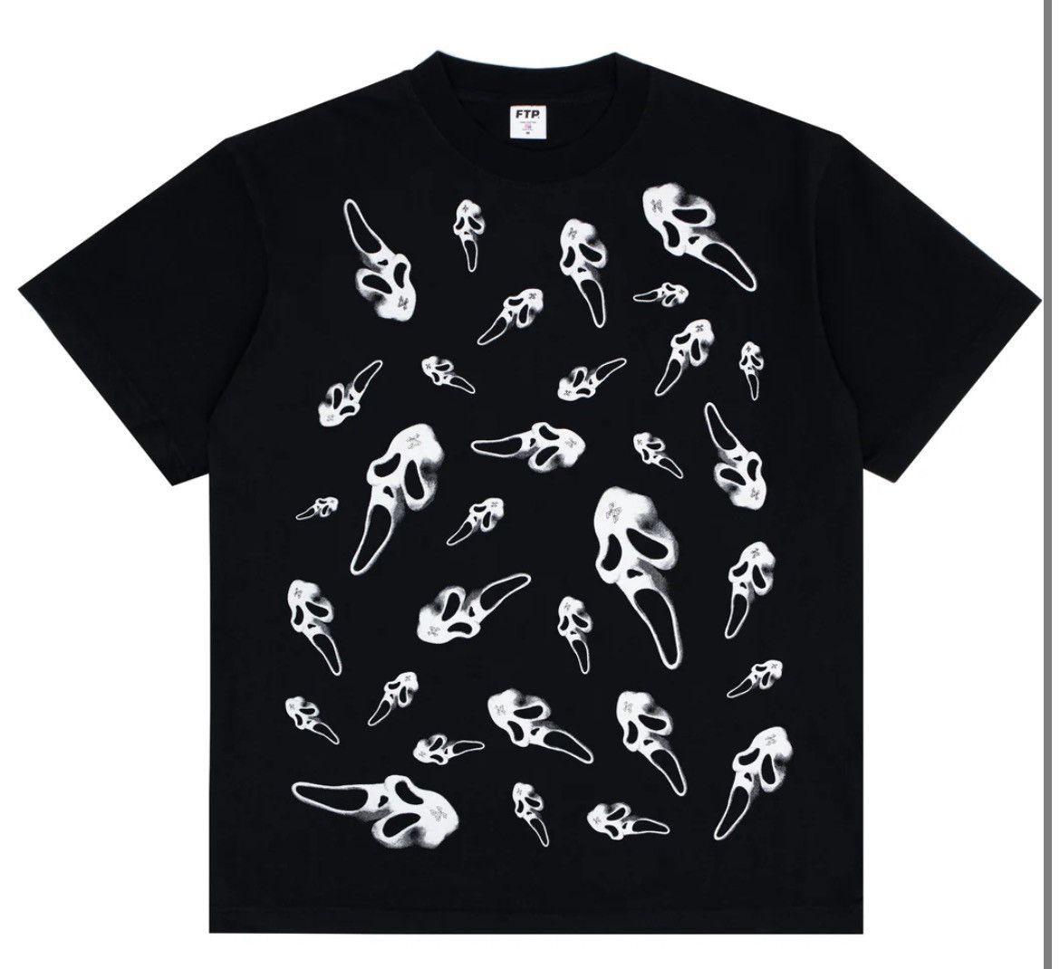 Fuck The Population 👻 FTP GHOSTFACE MASK TEE (BLACK) - XXL Size US XXL / EU 58 / 5 - 1 Preview