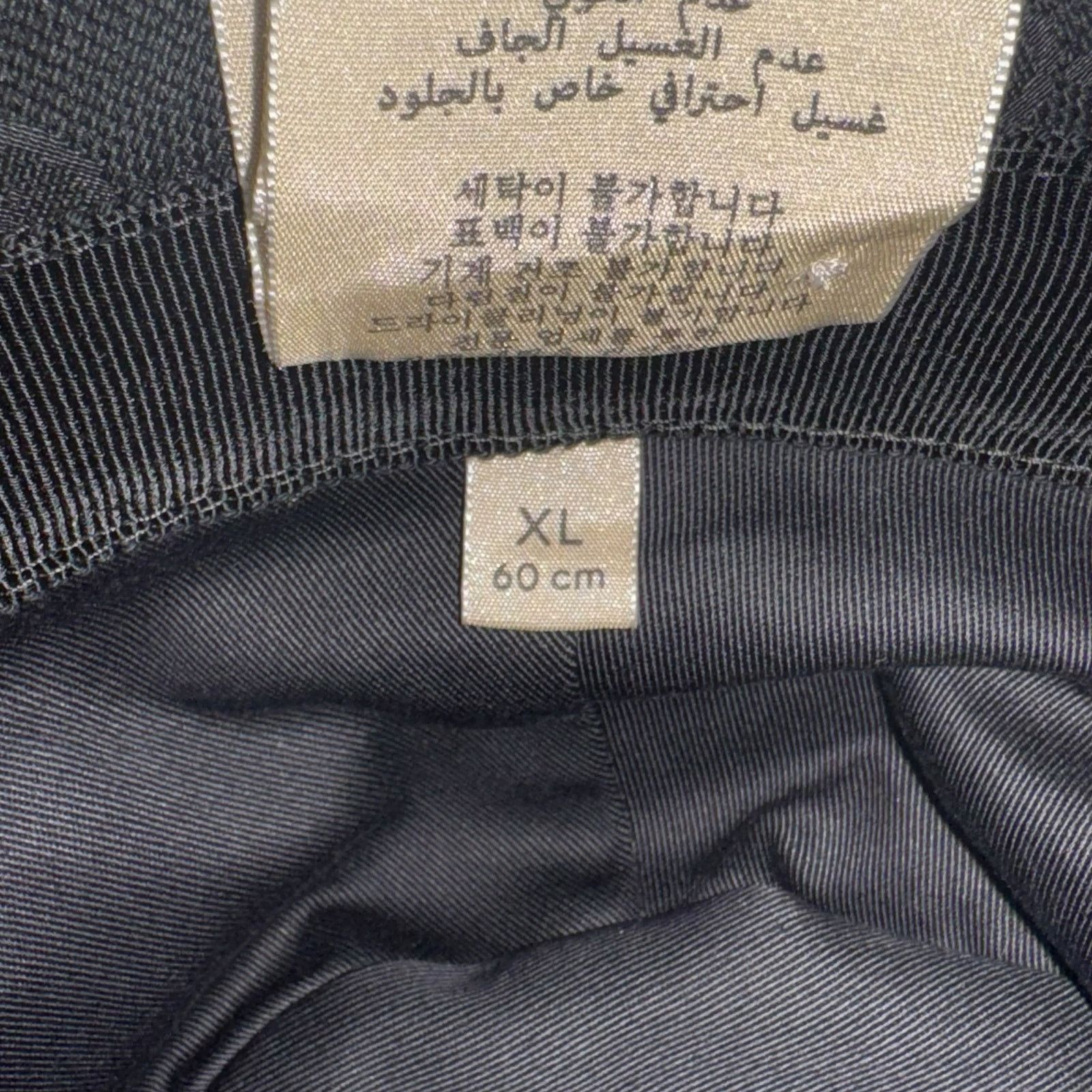 Gucci Gucci Monogram Black Bucket Hat Size ONE SIZE - 10 Thumbnail
