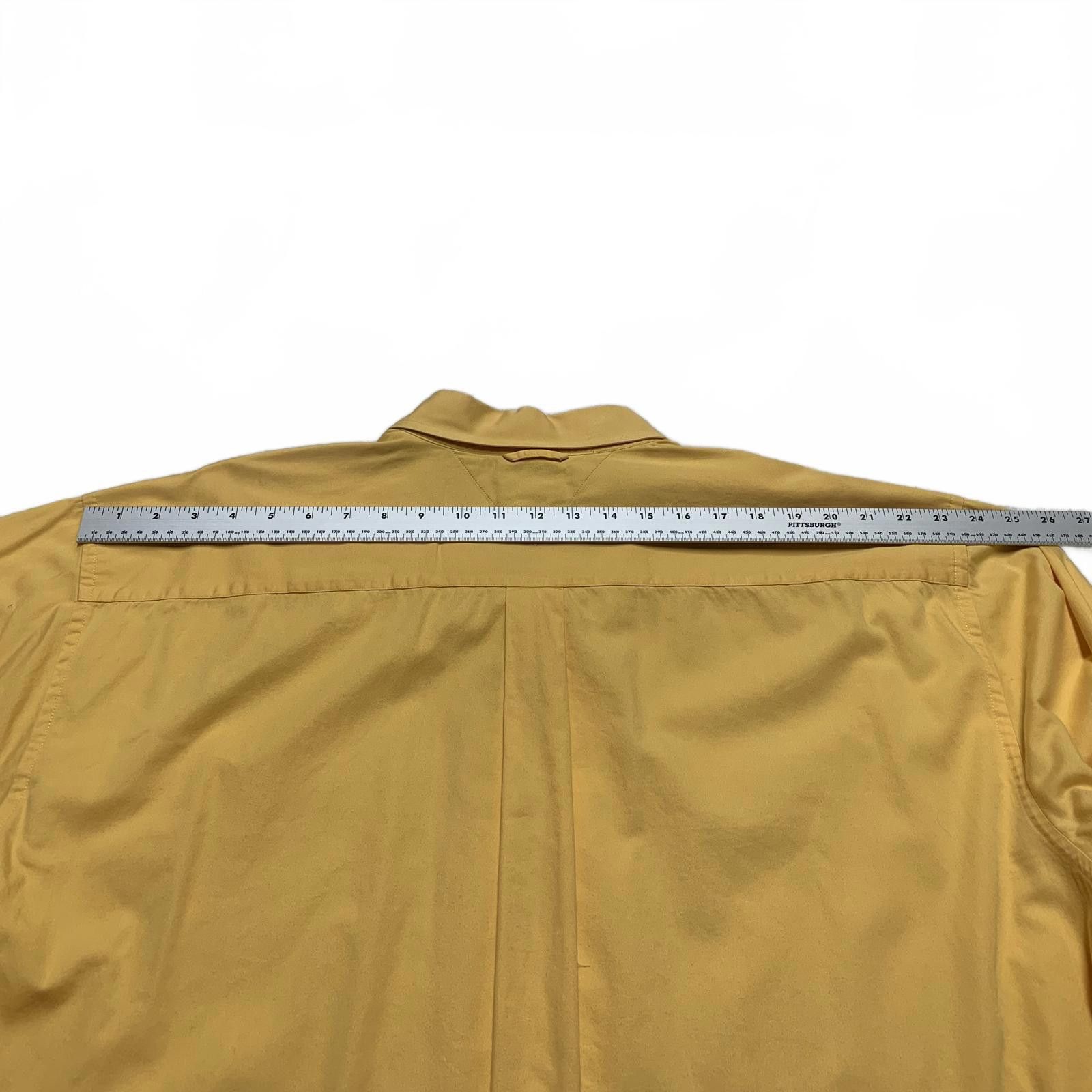 Tommy Hilfiger Tommy Hilfiger Men's XXL Yellow Button-Up Shirt Size US XXL / EU 58 / 5 - 9 Thumbnail