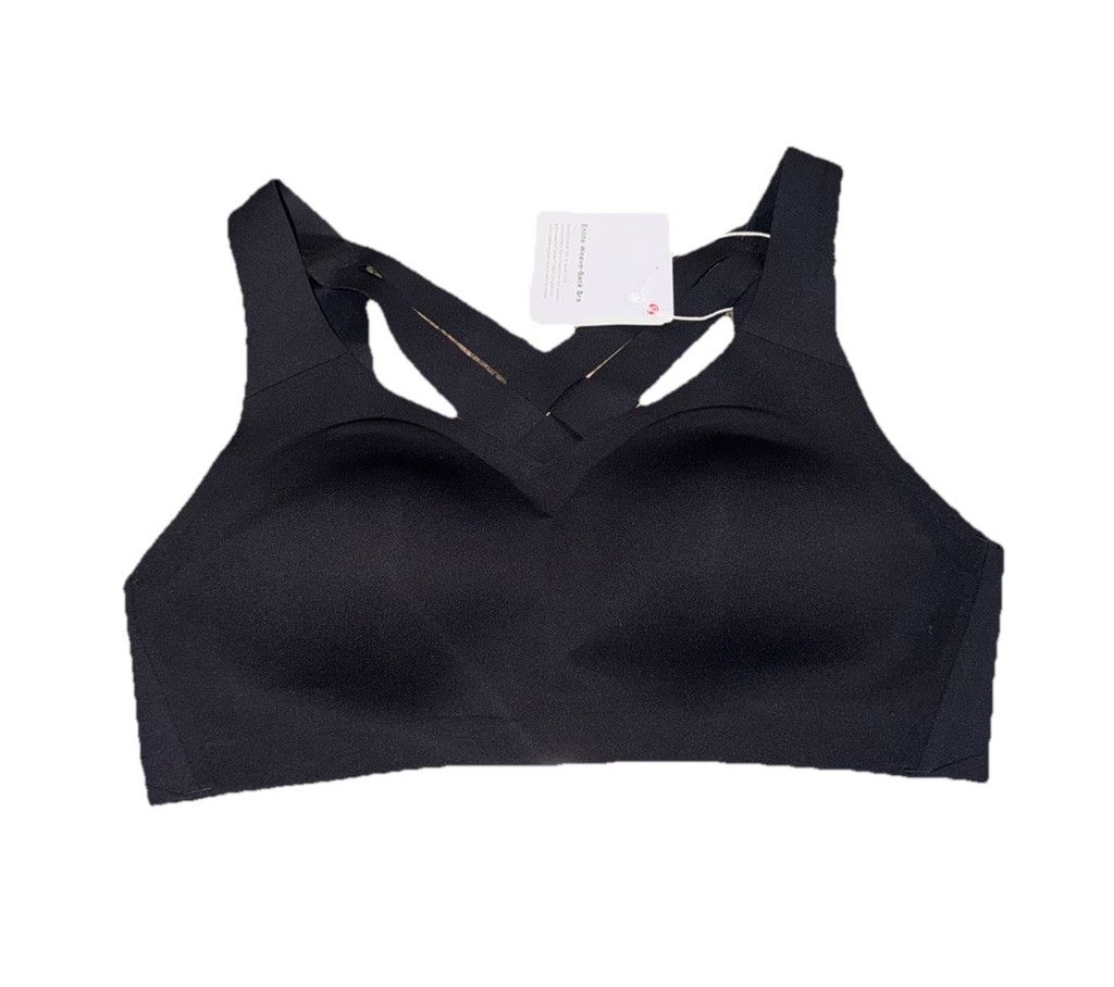 Lululemon LULULEMON ENLITE WEAVE-BACK BRA BLACK COLOR NWT SIZE 34B Size ONE SIZE - 2 Thumbnail