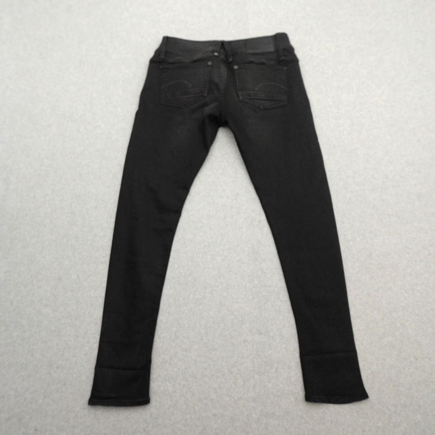 G-Star G-Star Jeans Womens 30 (30X29) Lynn Super Skinny Black Stretch Denim Jeans Size 30" / US 8 / IT 44 - 2 Thumbnail