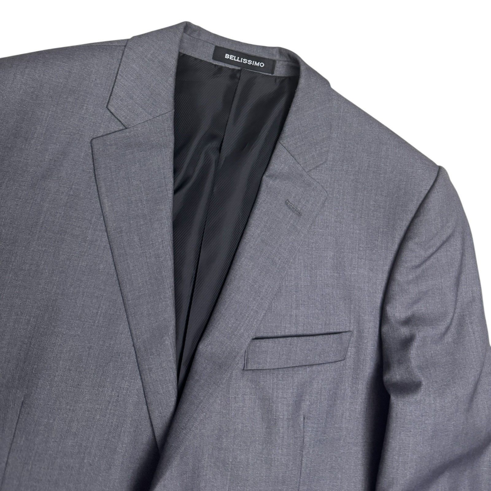 Other BELLISSIMO 2-Piece Blazer Jacket Business SUIT 44R Large Size 44R - 3 Thumbnail