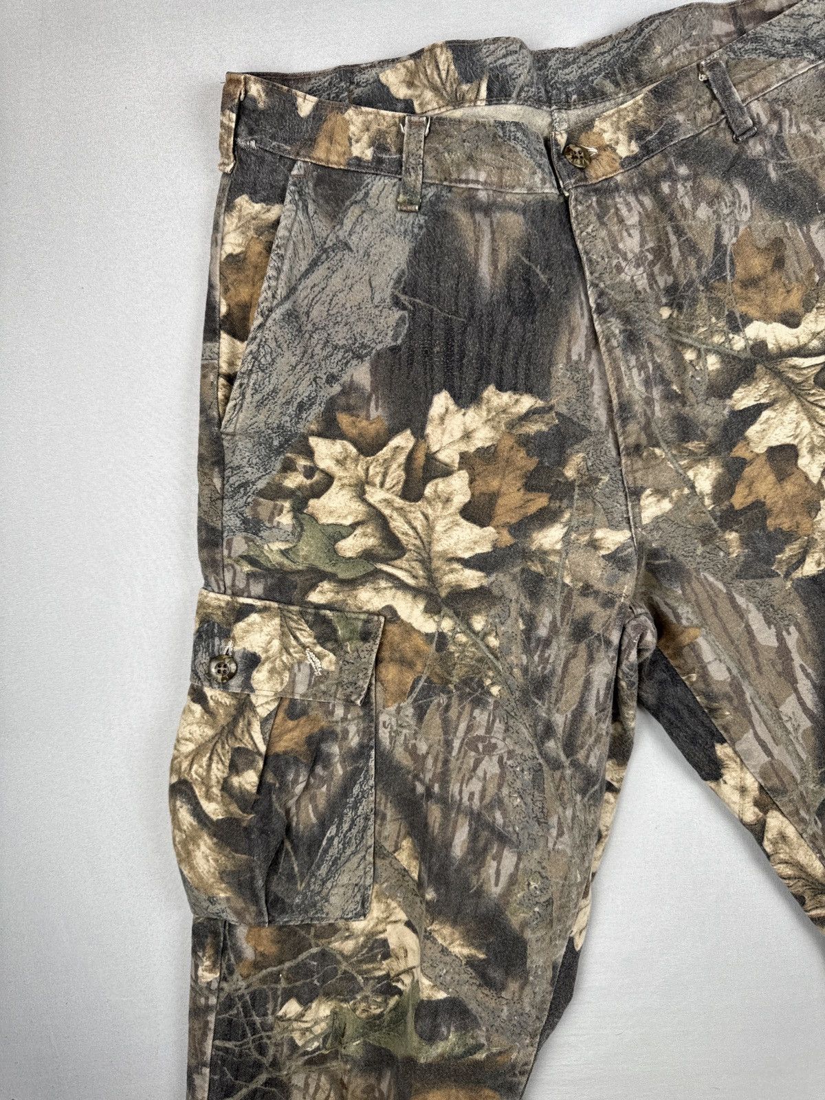 Mossy Oaks Vintage Mossy Oak Camo Cargo Pants USA Made Chamois Large Size US 36 / EU 52 - 6 Thumbnail