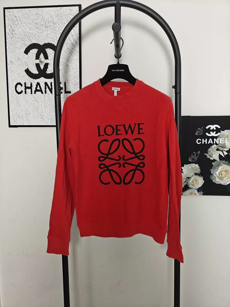 Loewe LOEWE Embroidered logo hoodie Size XS / US 0-2 / IT 36-38 - 1 Thumbnail