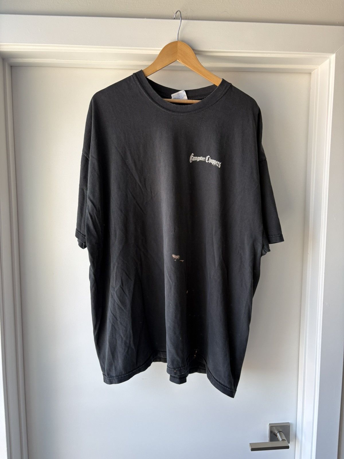 Vintage Vintage Gangster Choppers Tee Size US XXL / EU 58 / 5 - 3 Thumbnail