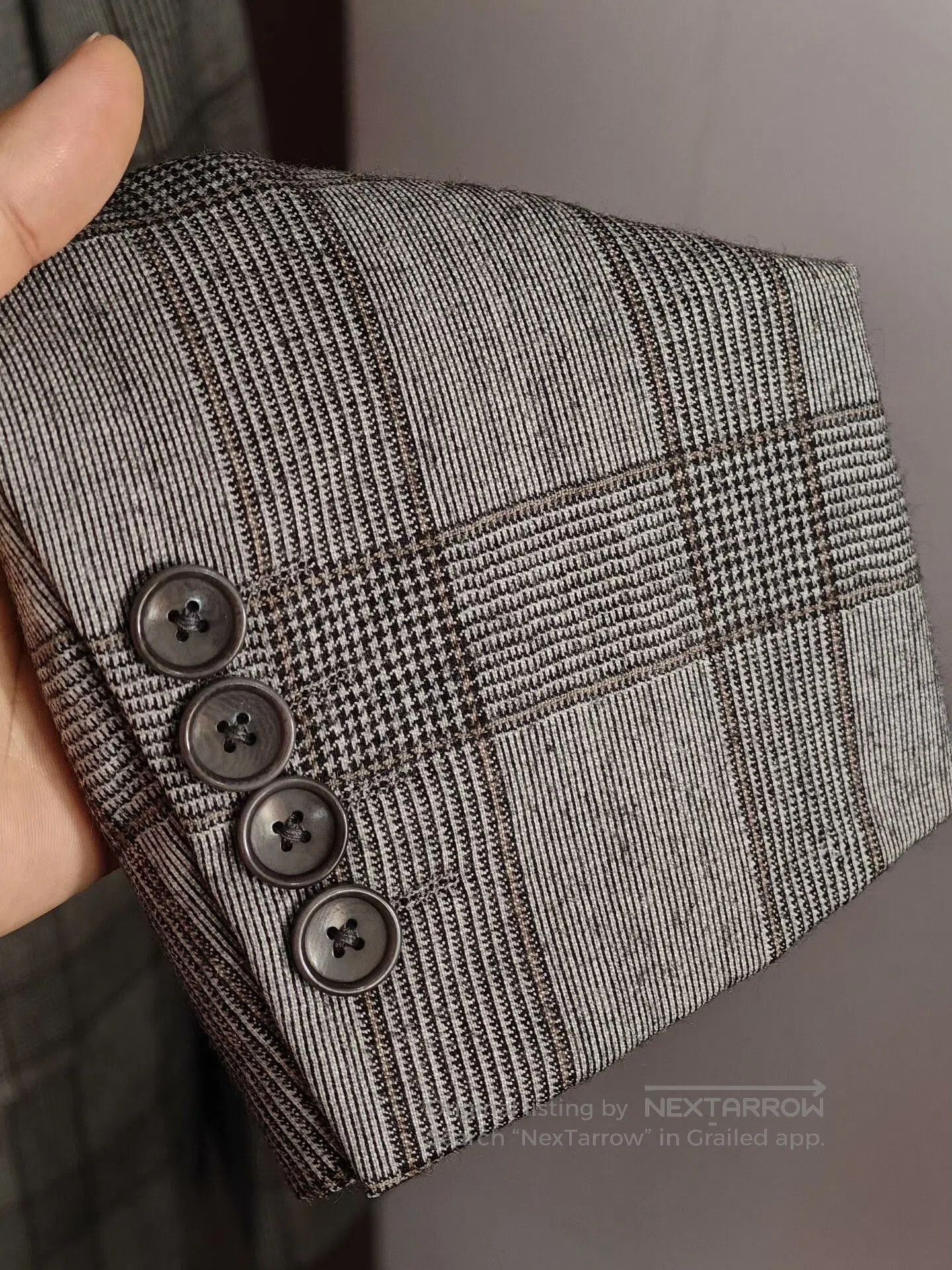 J. Press Italian Wool Half-Canvas Suit Jacket. Size US M / EU 48-50 / 2 - 4 Thumbnail
